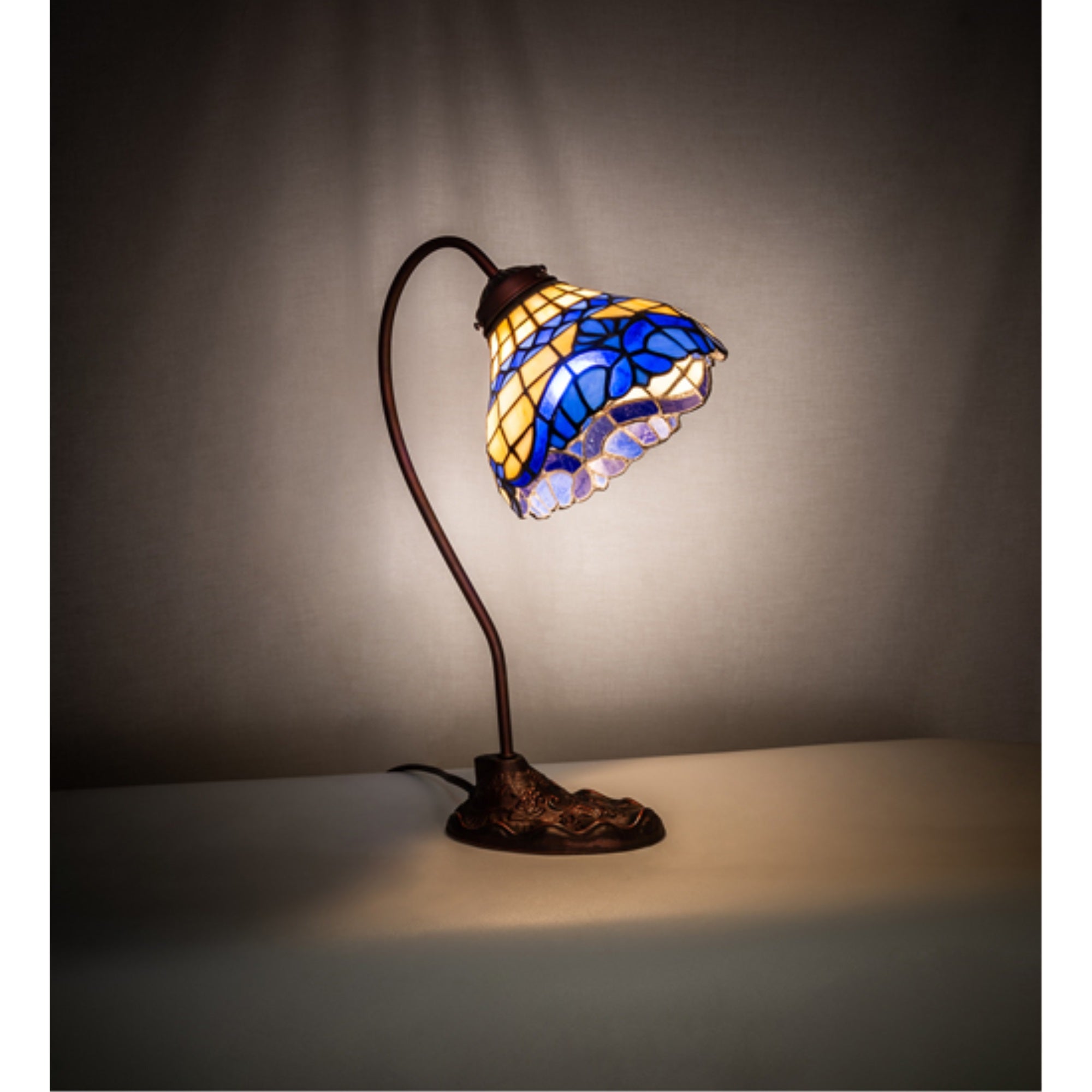 18 inch High Baroque Desk Lamp