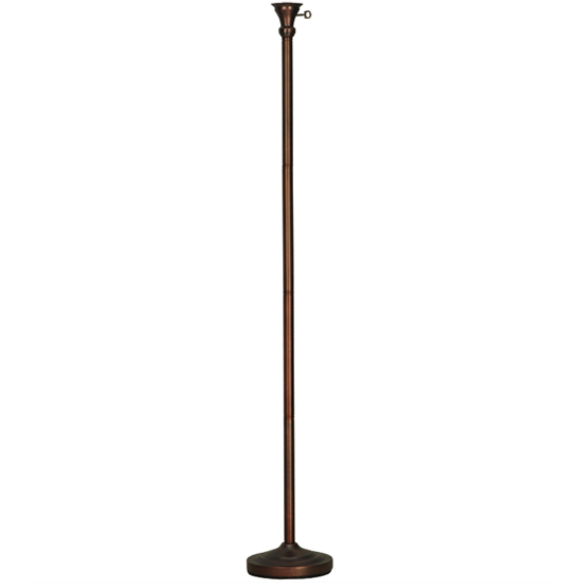 65 inchH Mica Torchiere Floor Base