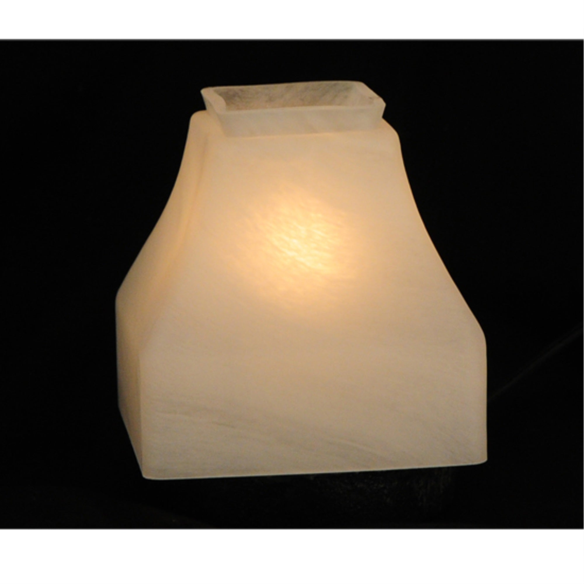 5 inchSq Bungalow Alabaster Shade