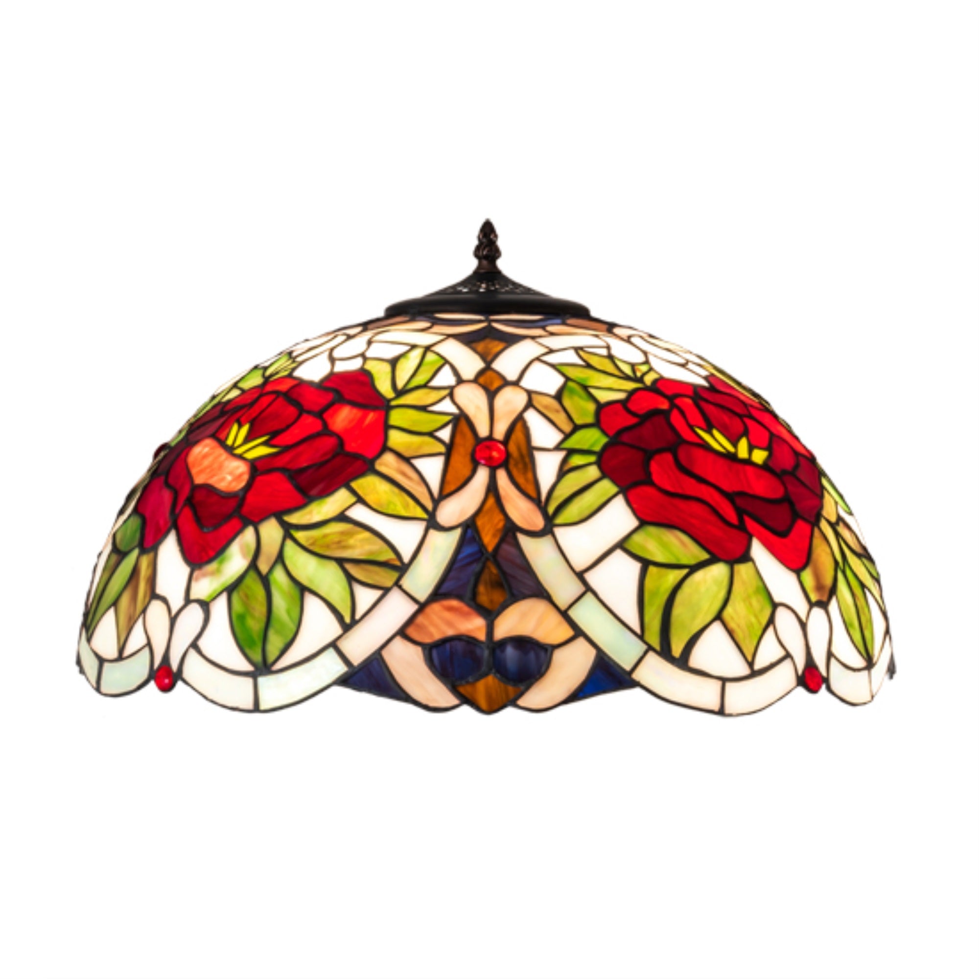 20 inch Wide Renaissance Rose Shade