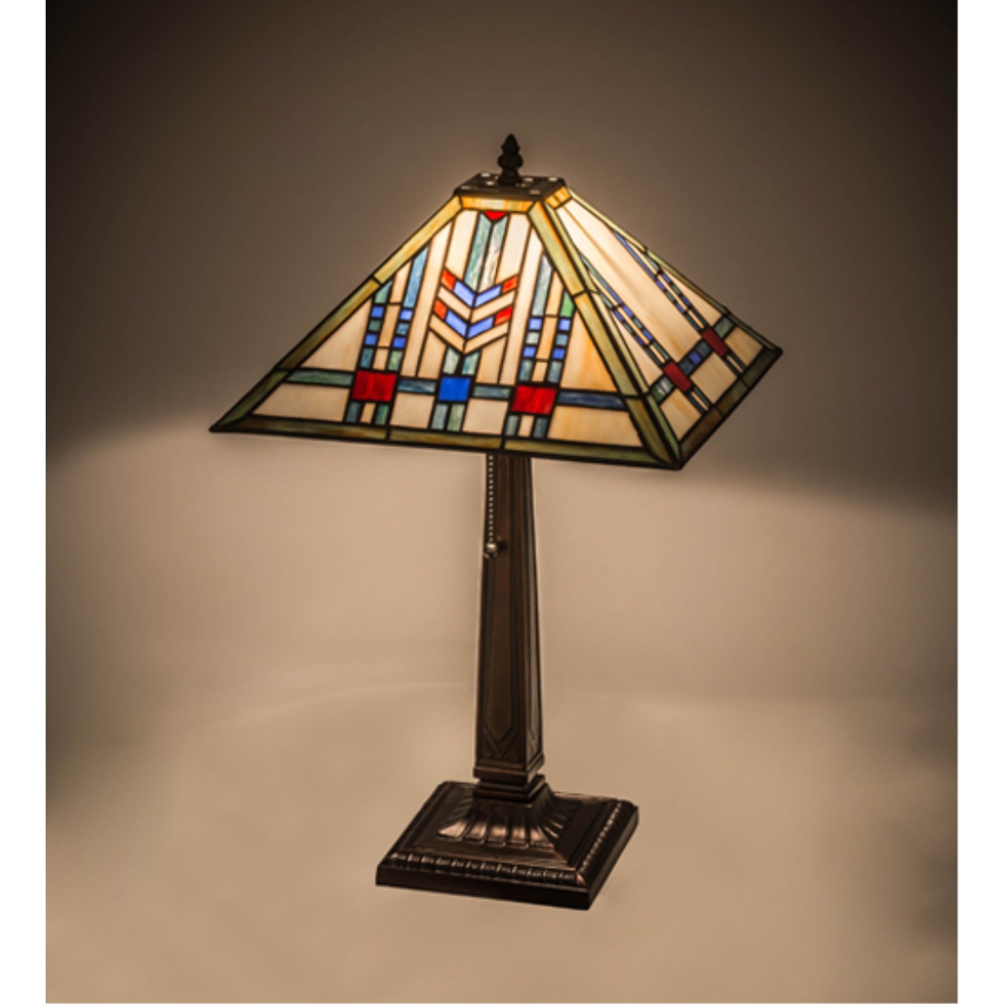 22 inch High Prairie Wheat Table Lamp