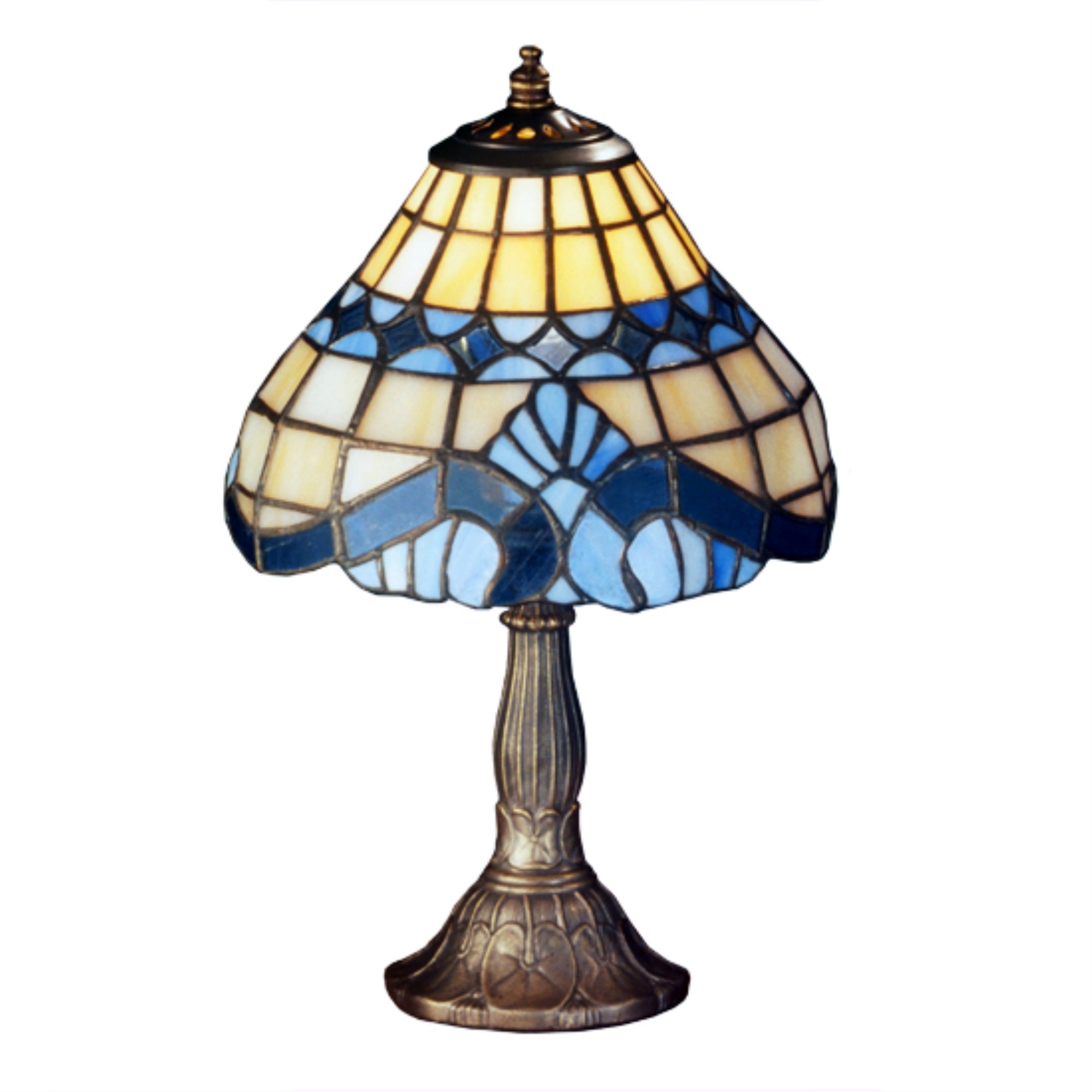 11.5 inchH Baroque Mini Lamp