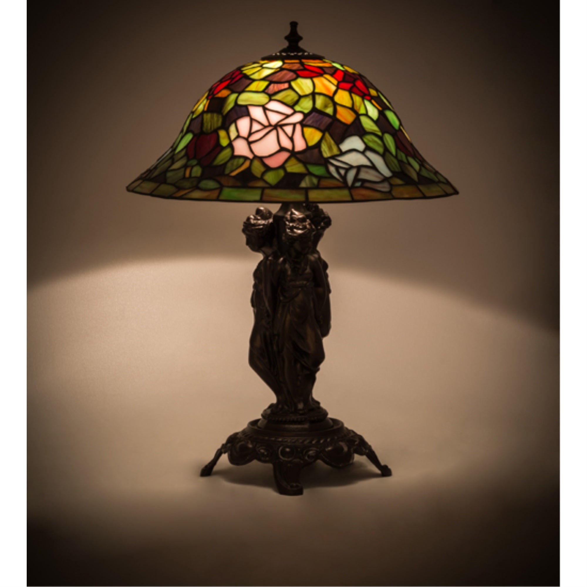 21.5&quot;H Rosebush Table Lamp