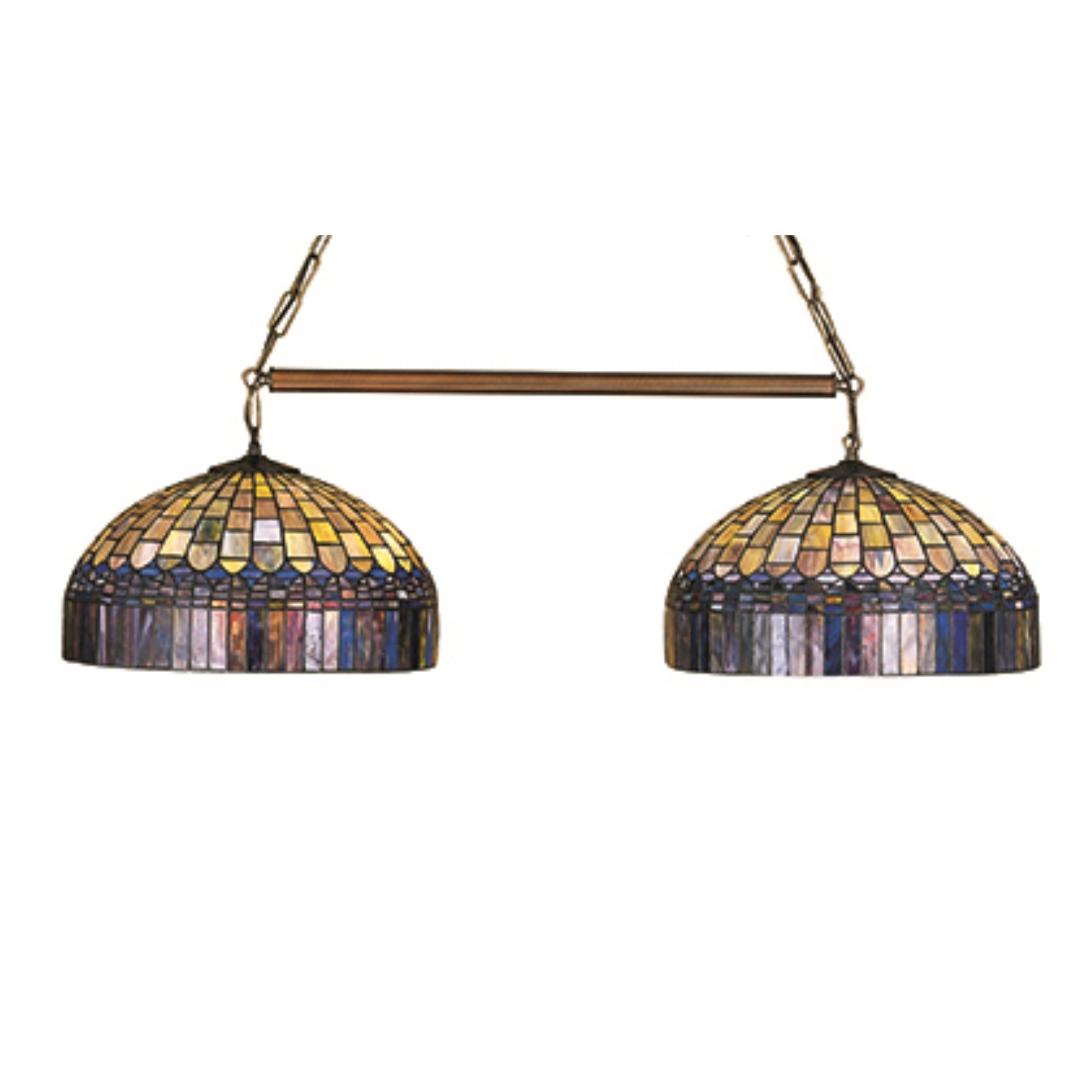 Meyda Tiffany Lighting Pendant 42in Length Metal Bronze/Dark Model 28515