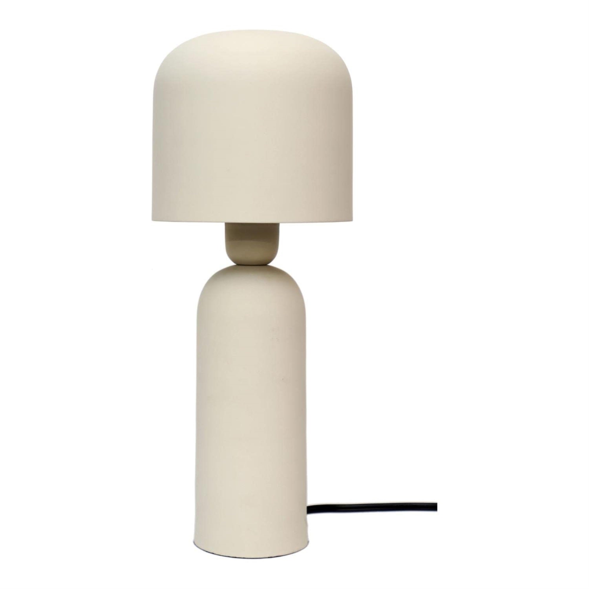 Moes Home Collection Echo Contemporary Iron Table Lamp - Cream