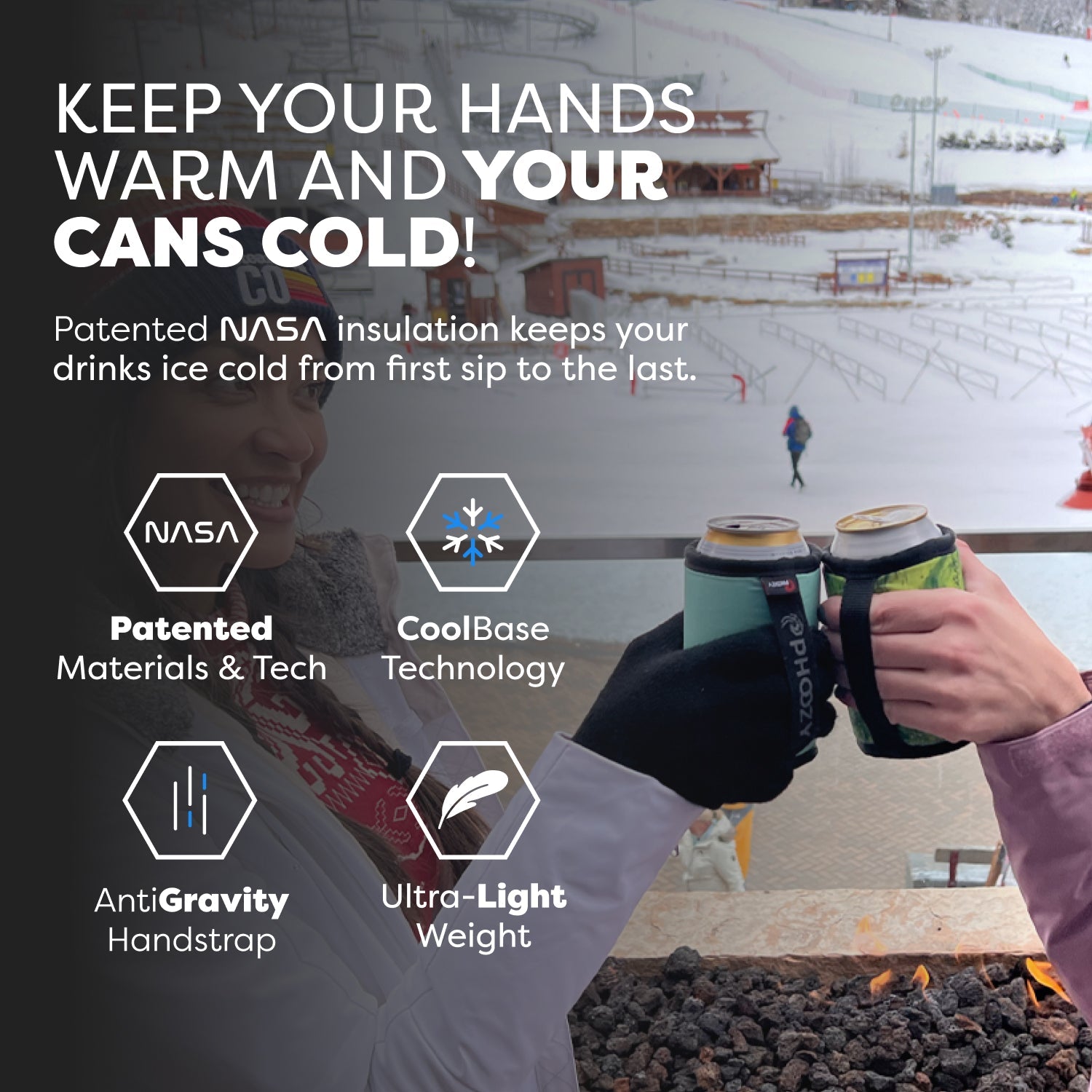 Drink Capsule - Keeps Drinks Cold 10X Longer