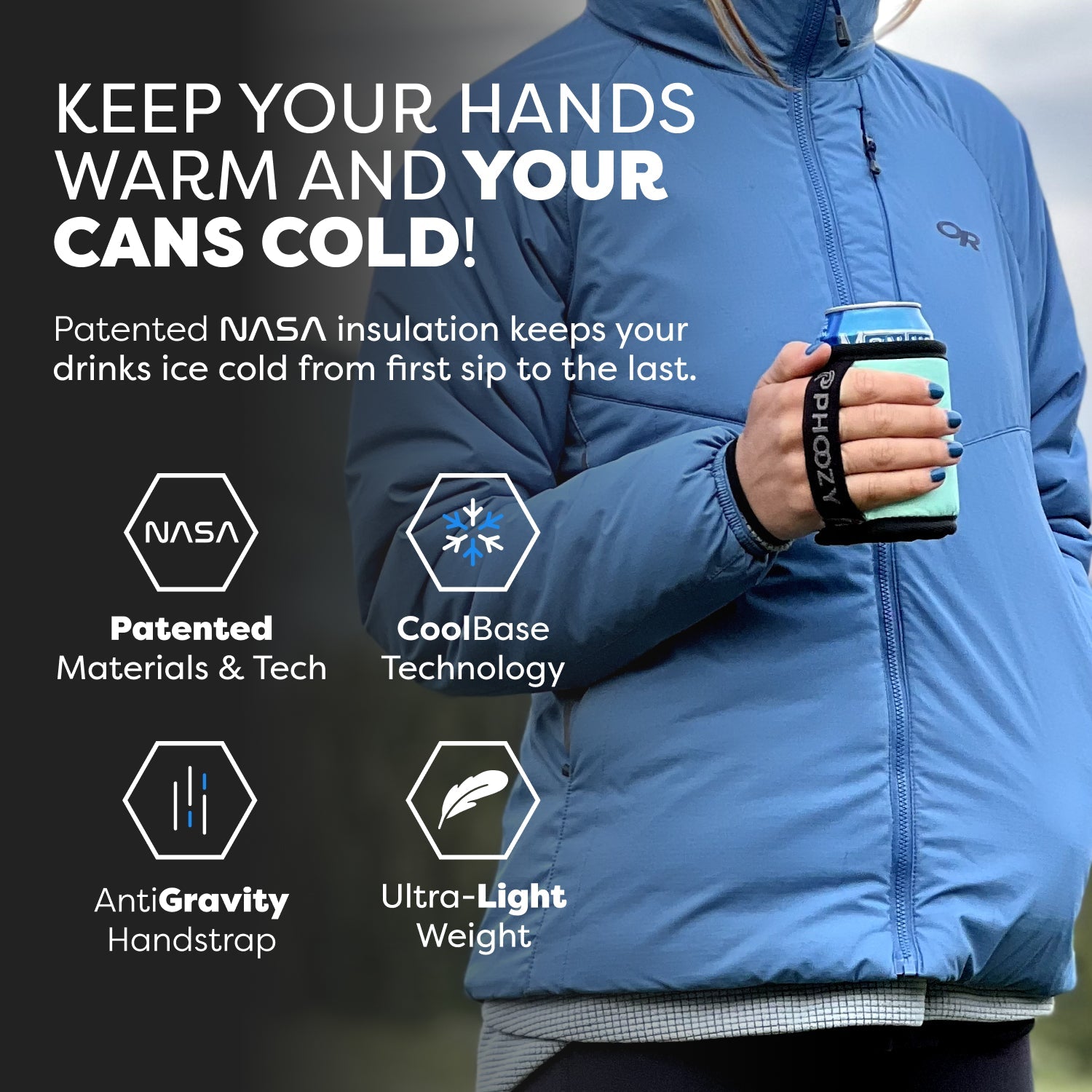 Drink Capsule - Keeps Drinks Cold 10X Longer