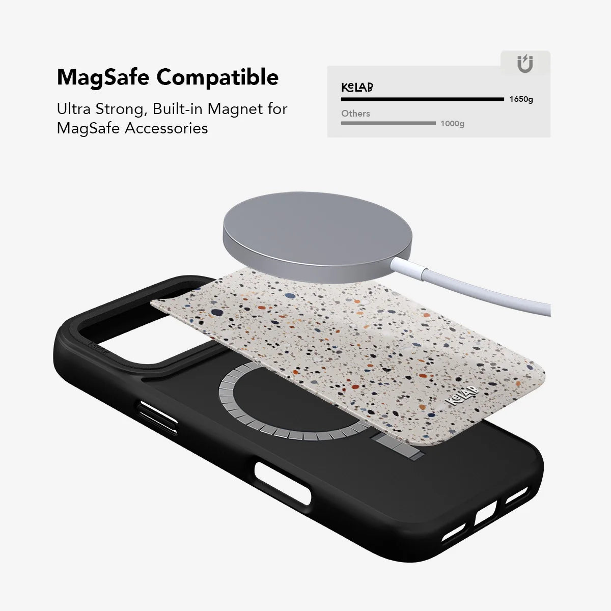 Ivory Haze | Ivory Paint Splatter Phone Case