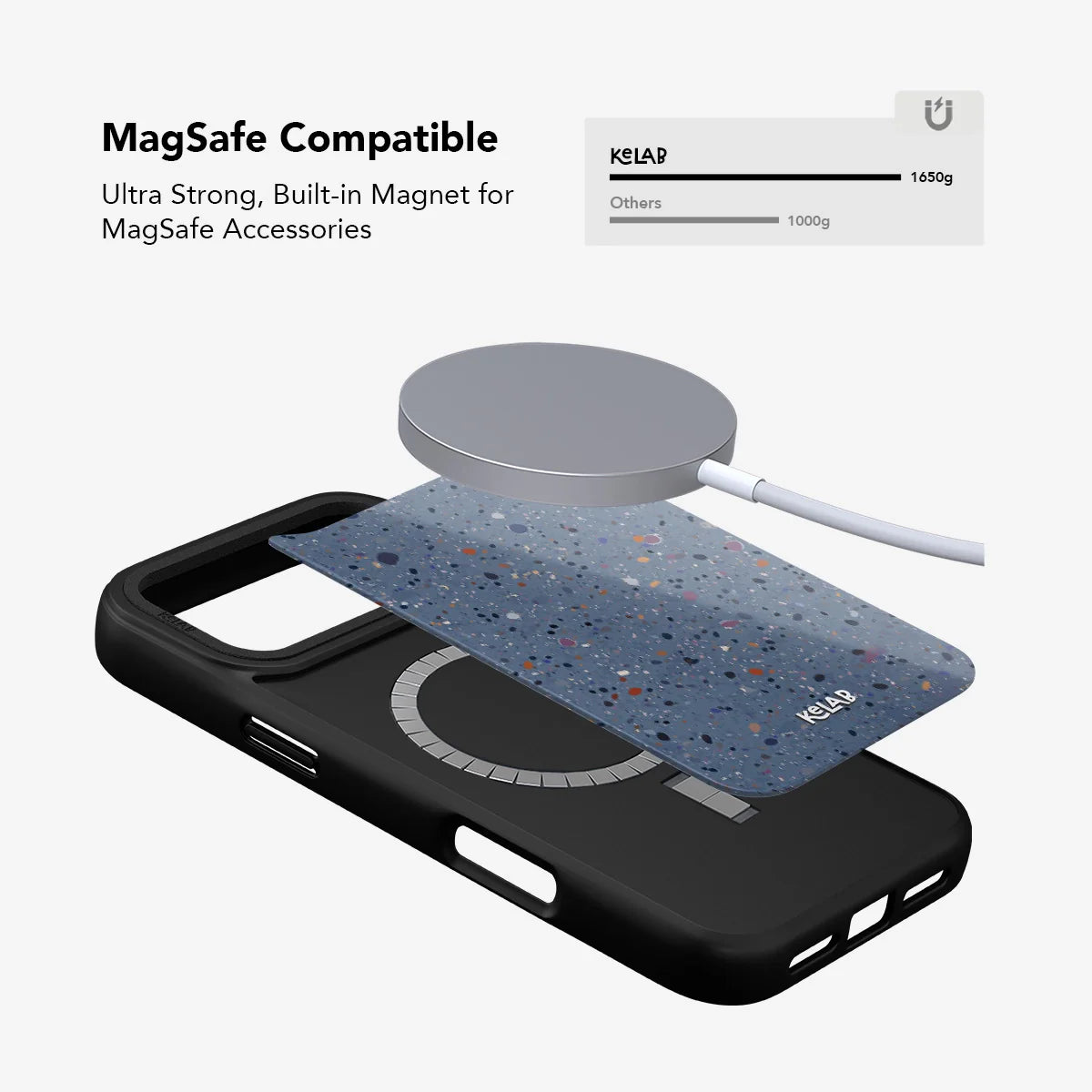 Seaside Drift | Blue Paint Splatter Phone Case