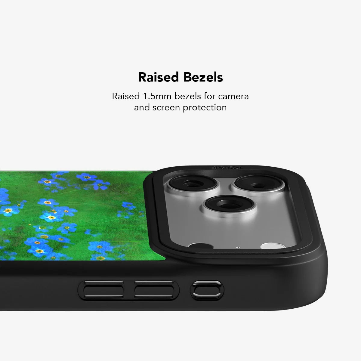 Forget Me Meadow | Vibrant Green Floral iPhone Case