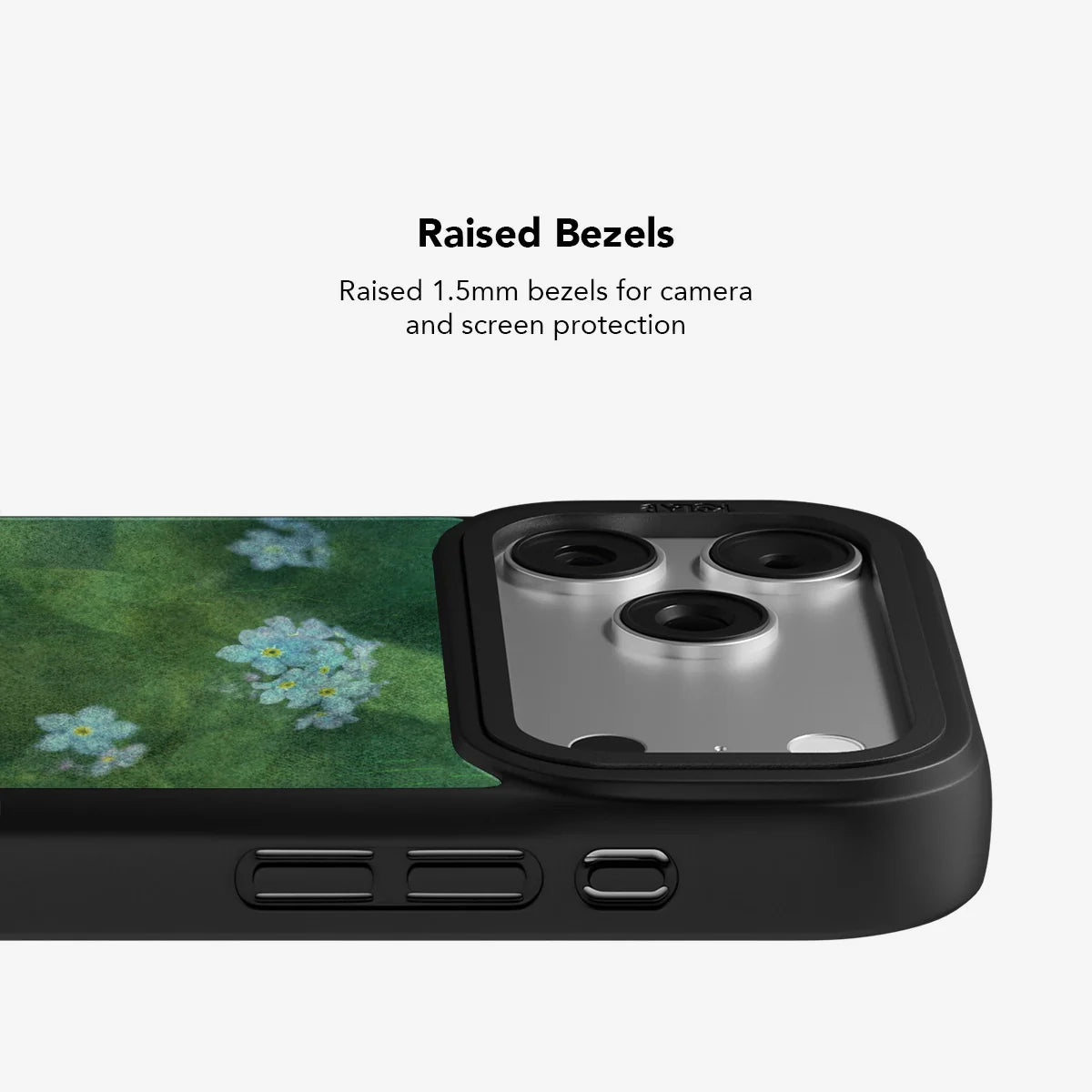 Misty Morning | Deep Green Floral Phone Case