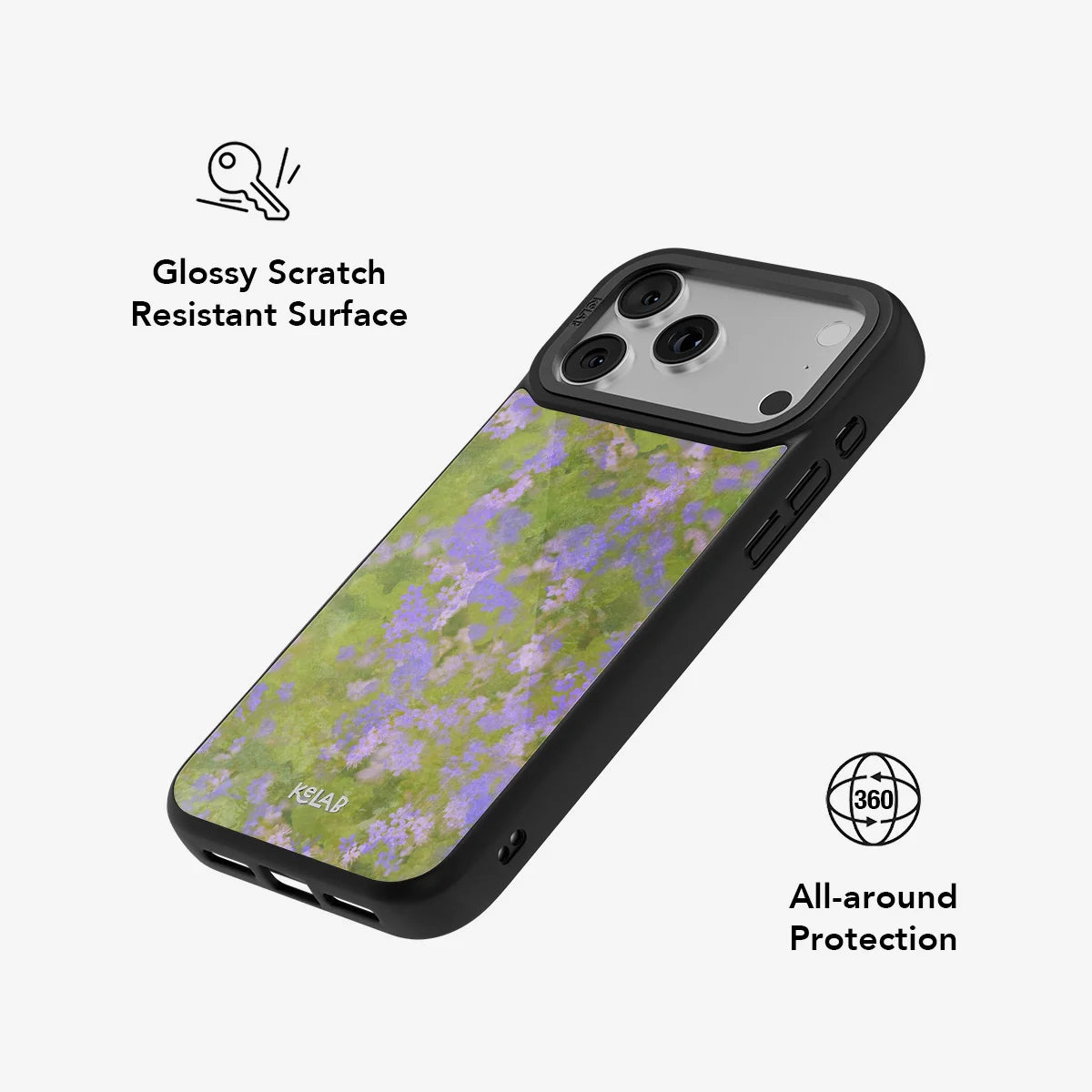 Lavender Bloom | Purple Wildflower Meadow Phone Case