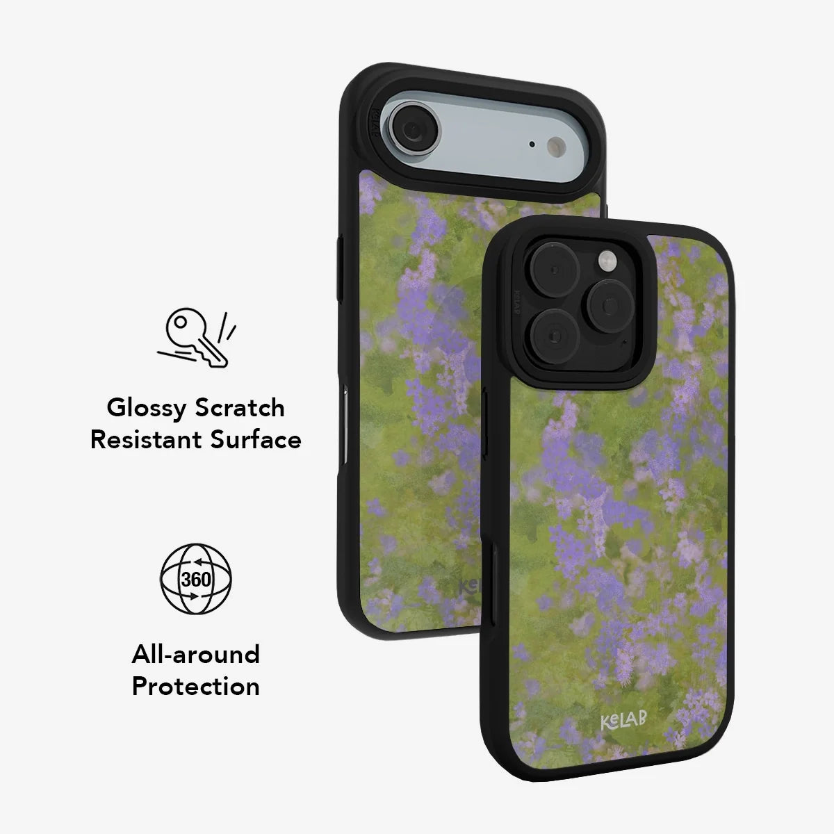 Lavender Bloom | Purple Wildflower iPhone Case