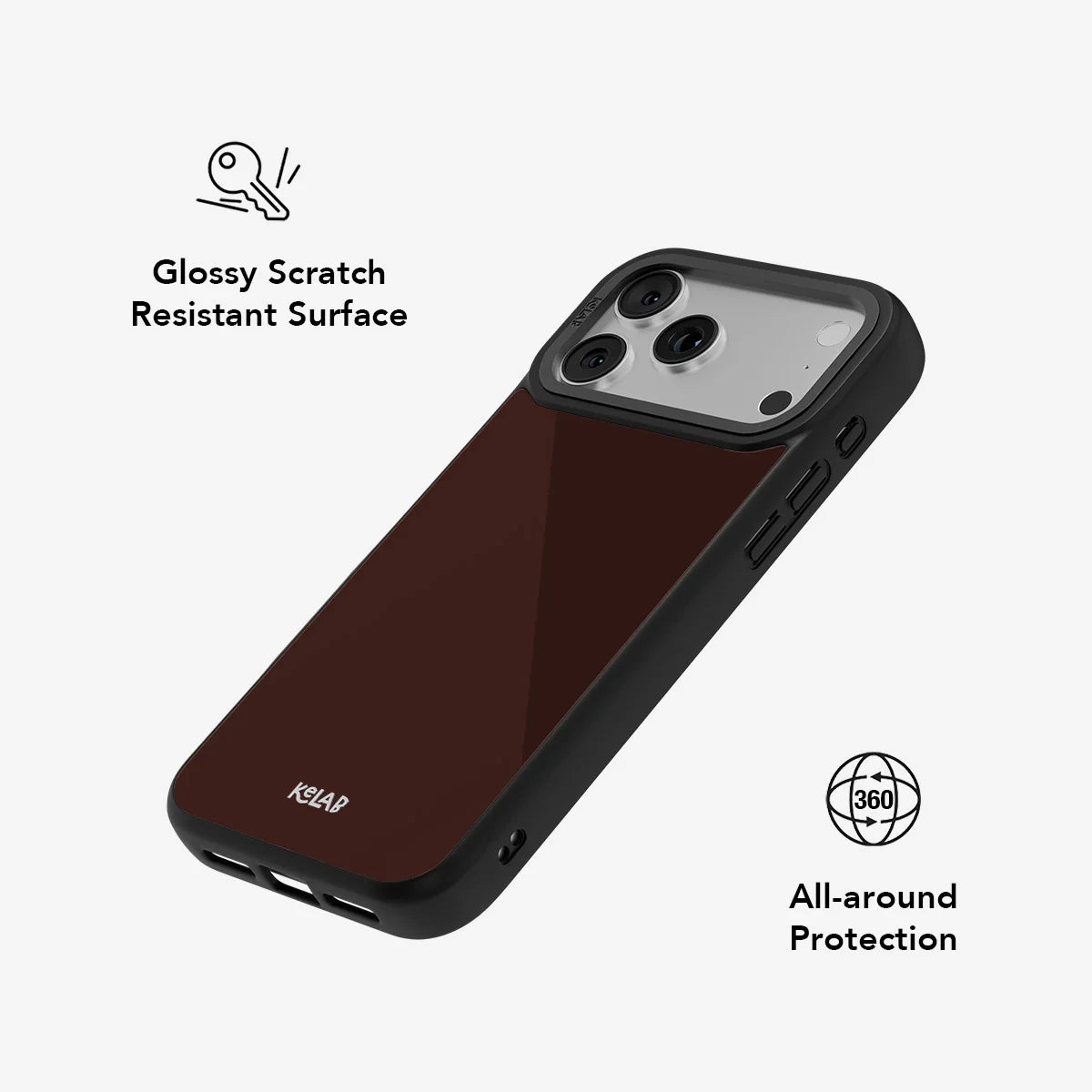 Espresso | Solid Rich Brown Phone Case