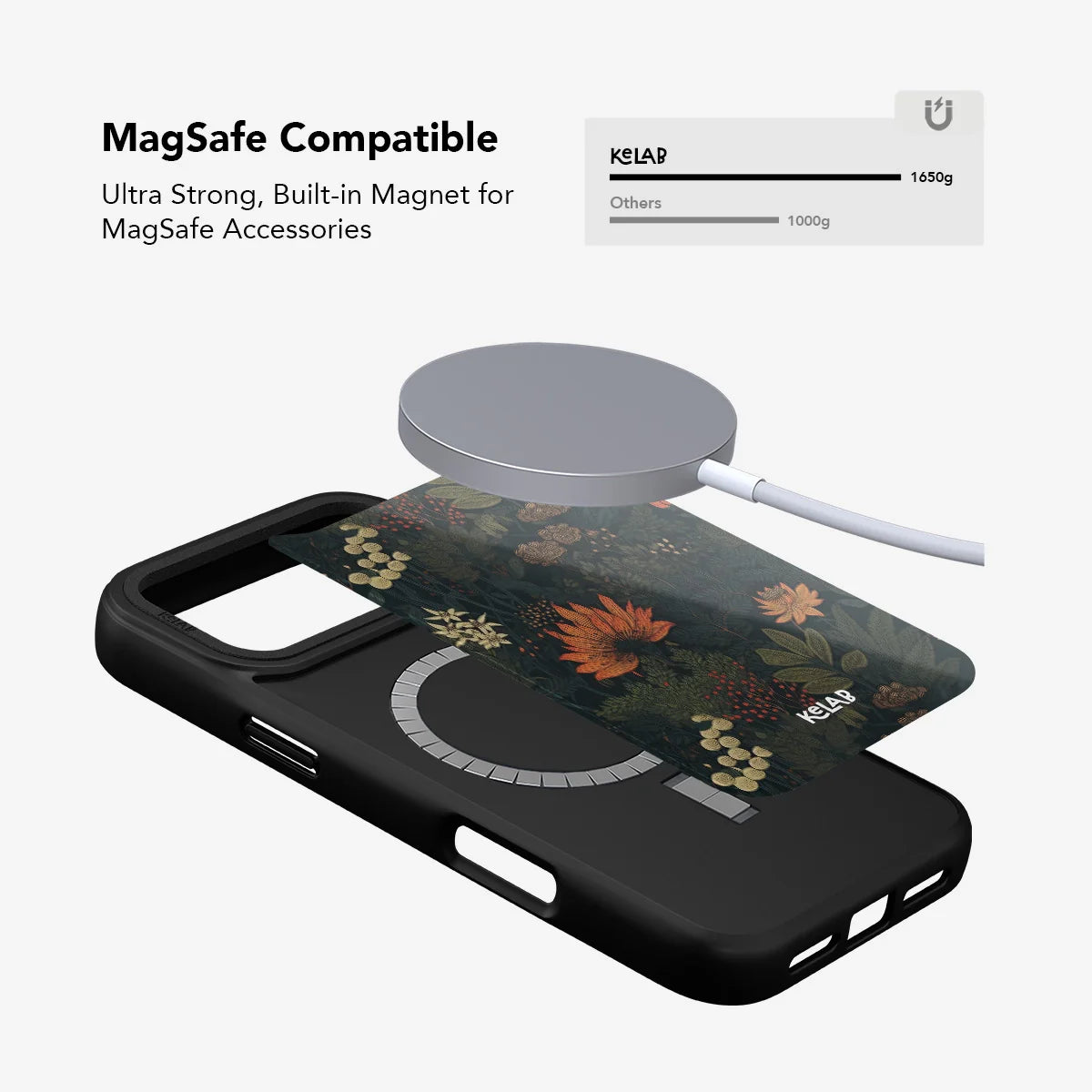 Elderberry Enchantment | Dark Academia Floral Phone Case