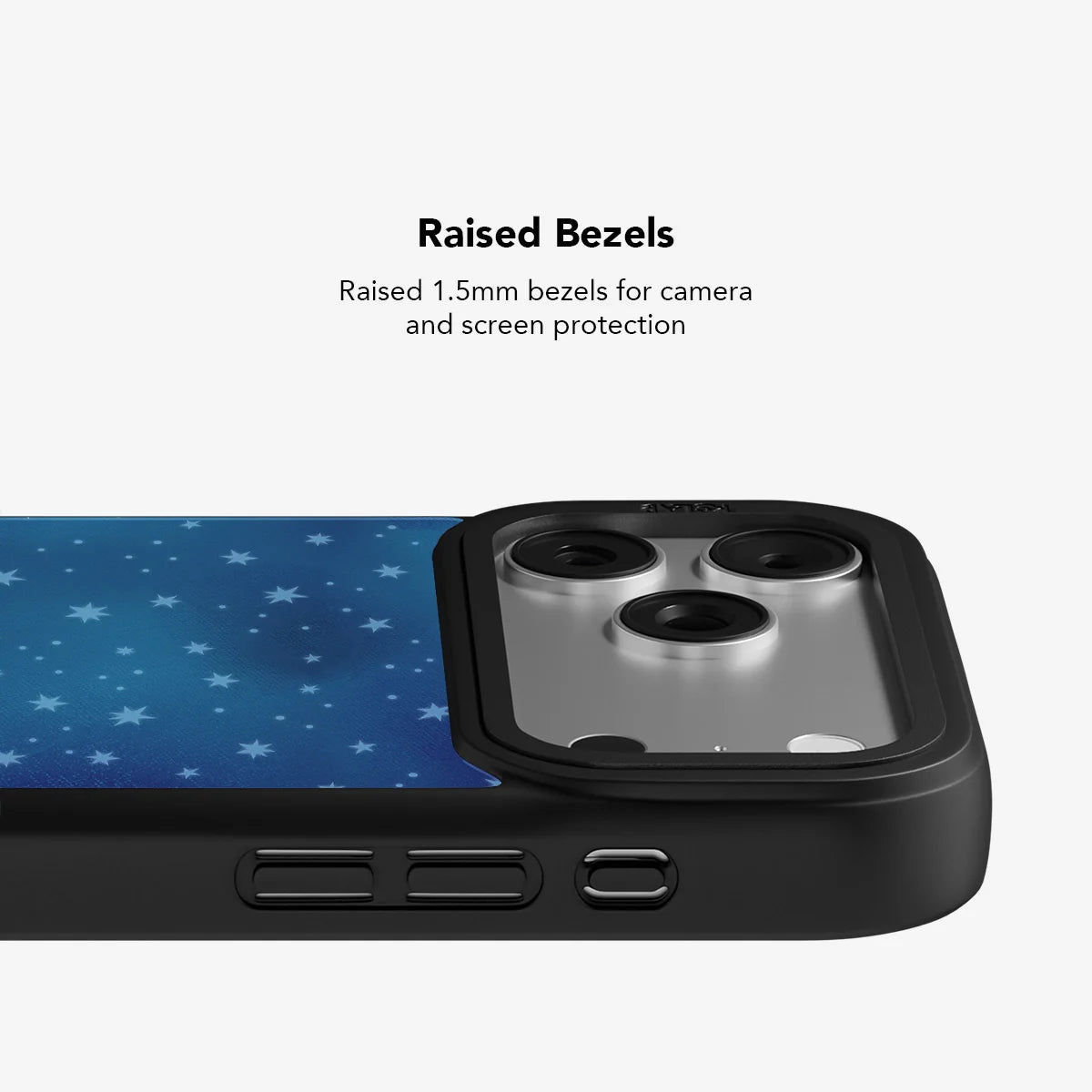 Moon Mist | Starry Midnight Blue Phone Case