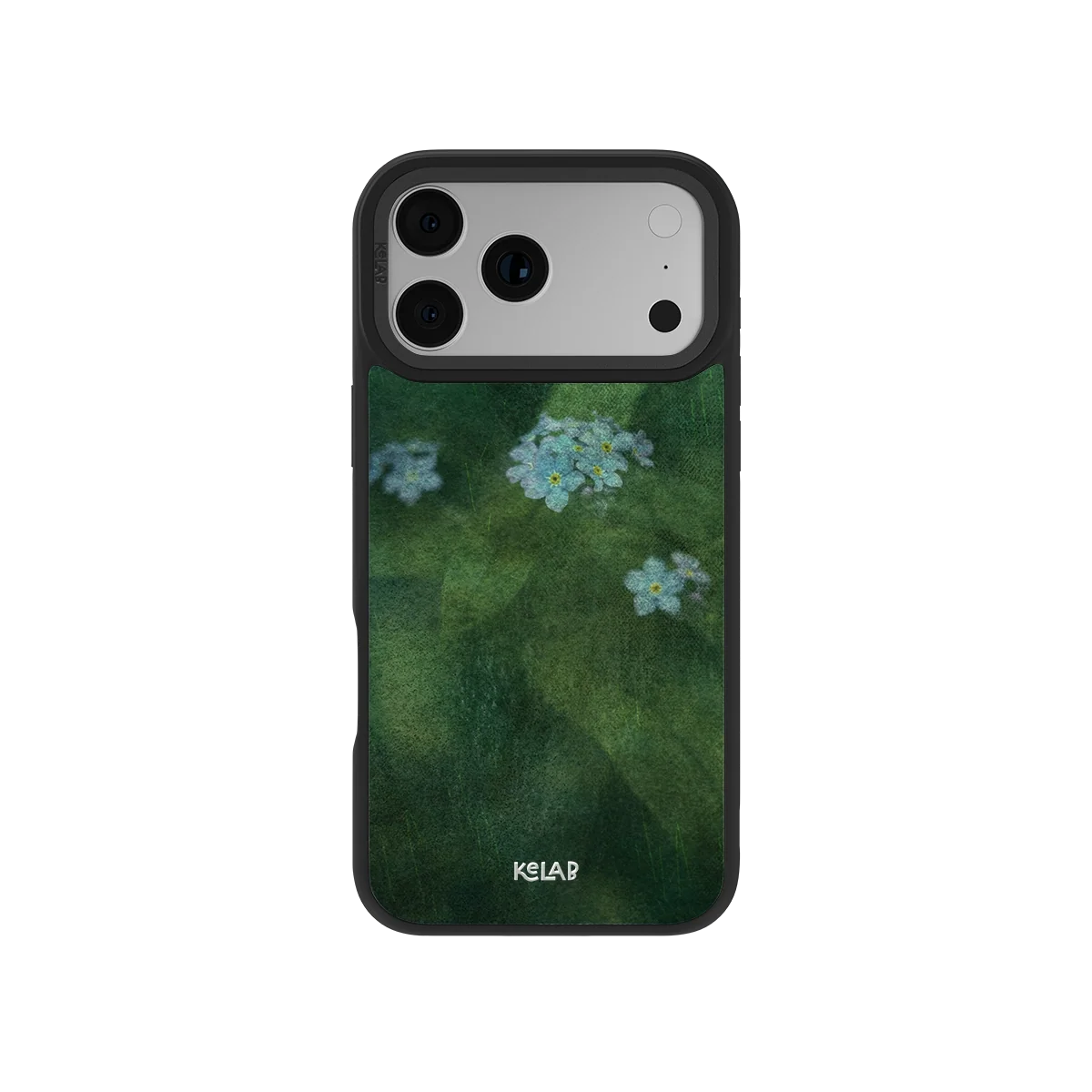 Misty Morning | Deep Green Floral iPhone Case