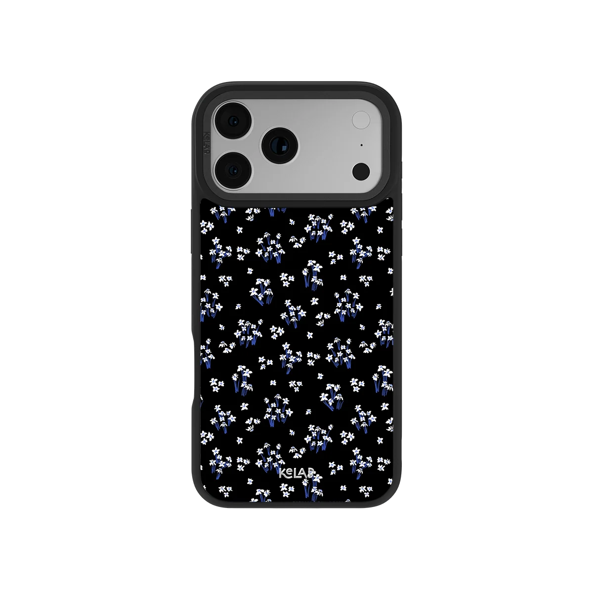 Inkwell Lily | Minimalist Black Floral Phone Case