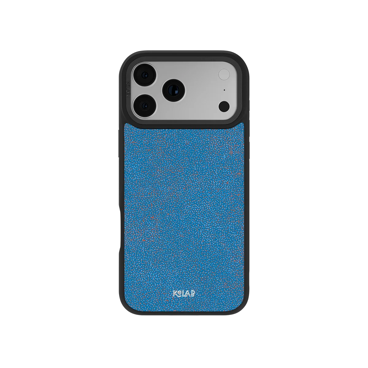 Digital Grain | Blue Terrazzo Speckled iPhone Case