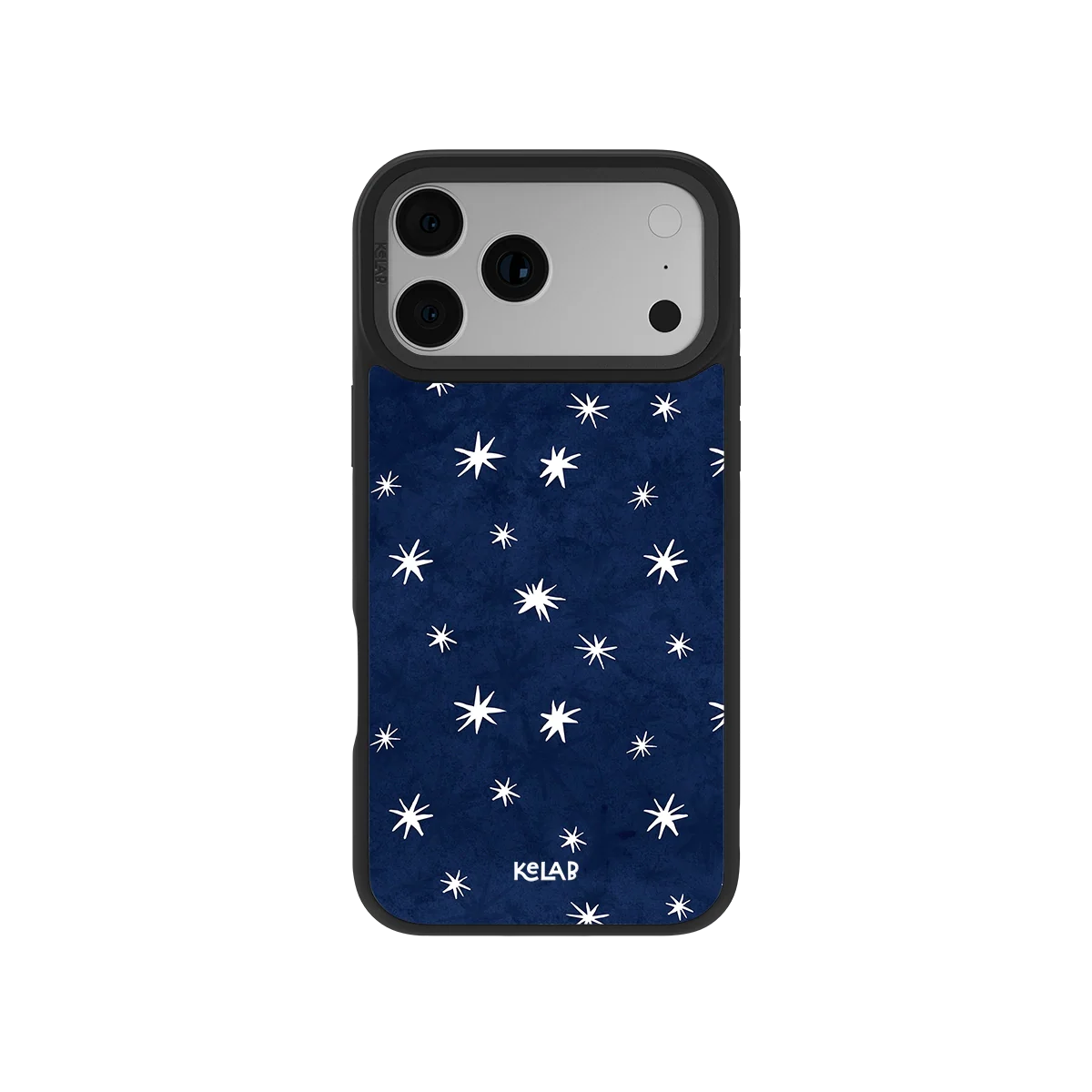 Starglimmer | Deep Blue Hand-Drawn Star iPhone Case