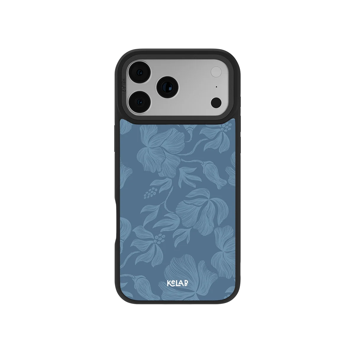 Cerulean | Dusty Blue Minimalist Floral Phone Case