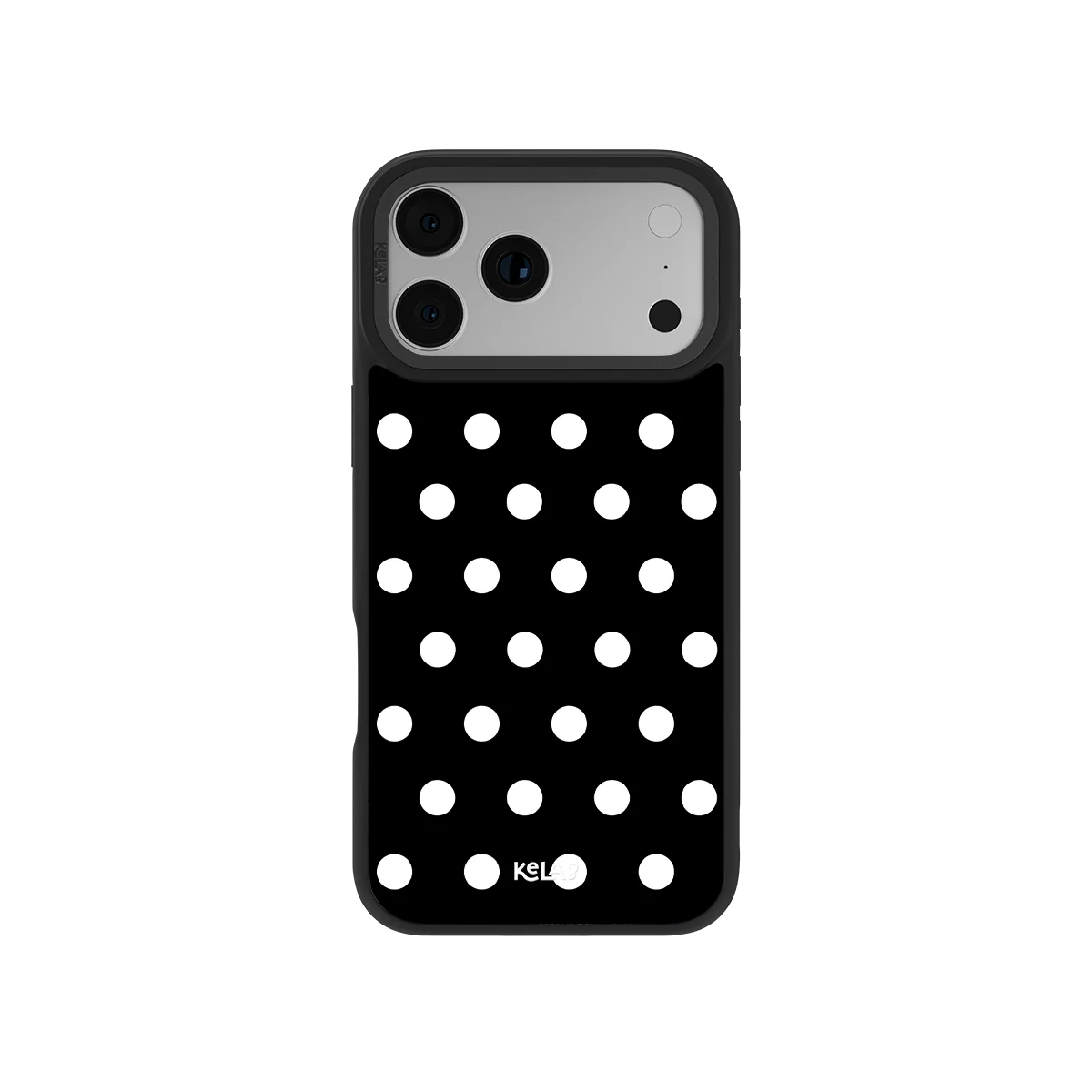 Domino Theory | Black White Polka Dot Phone Case