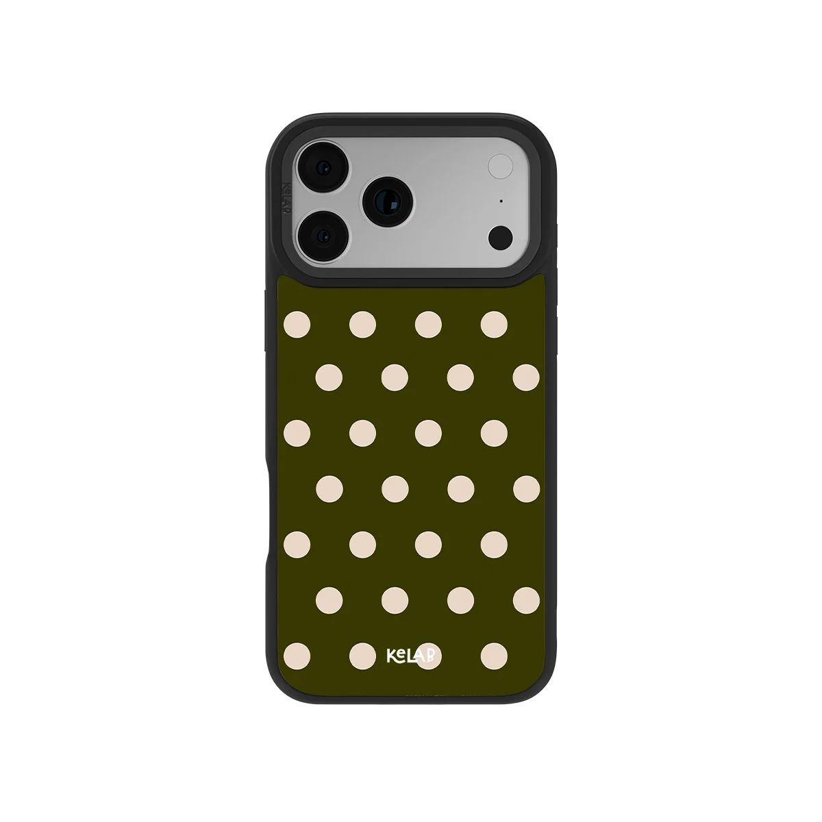 Urban Sage | Olive Polka Dot Phone Case