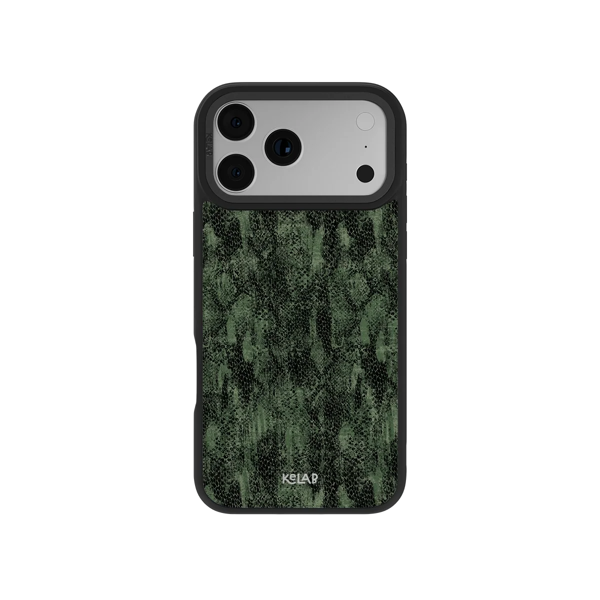 Emerald Python | Olive Green Snake Print iPhone Case