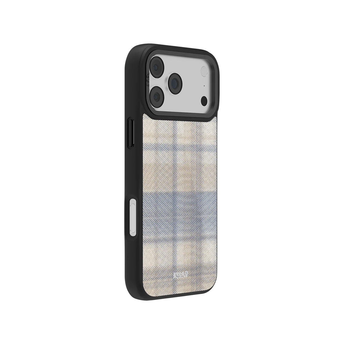 Oatmilk | Beige Flannel Minimalist Phone Case