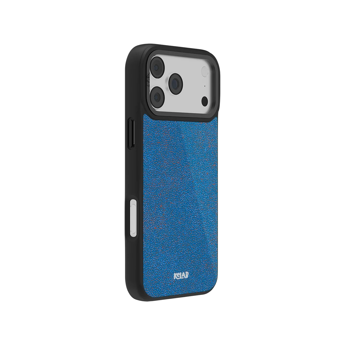 Digital Grain | Blue Terrazzo Speckled iPhone Case