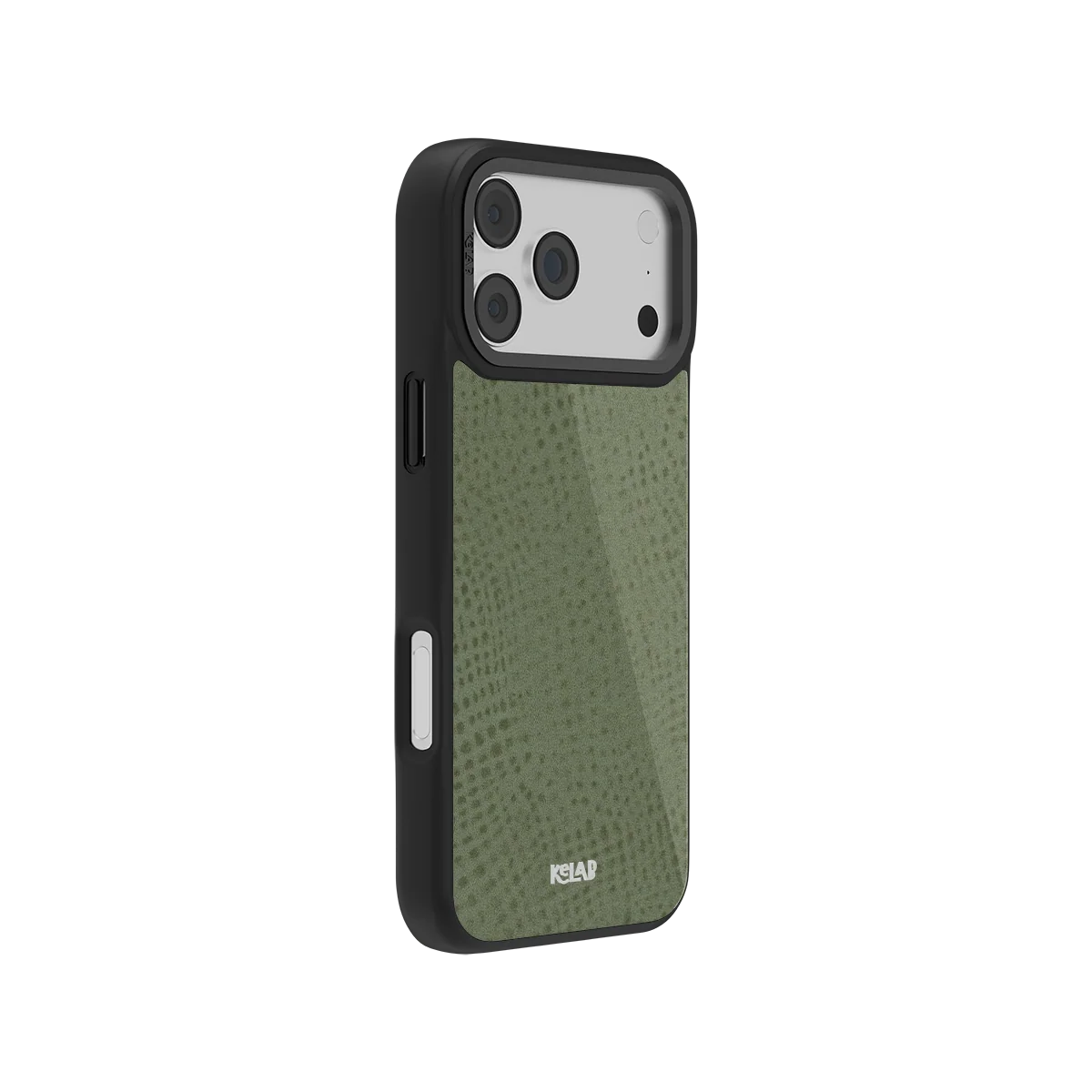 Sage Silk | Green Pebbled Texture Phone Case
