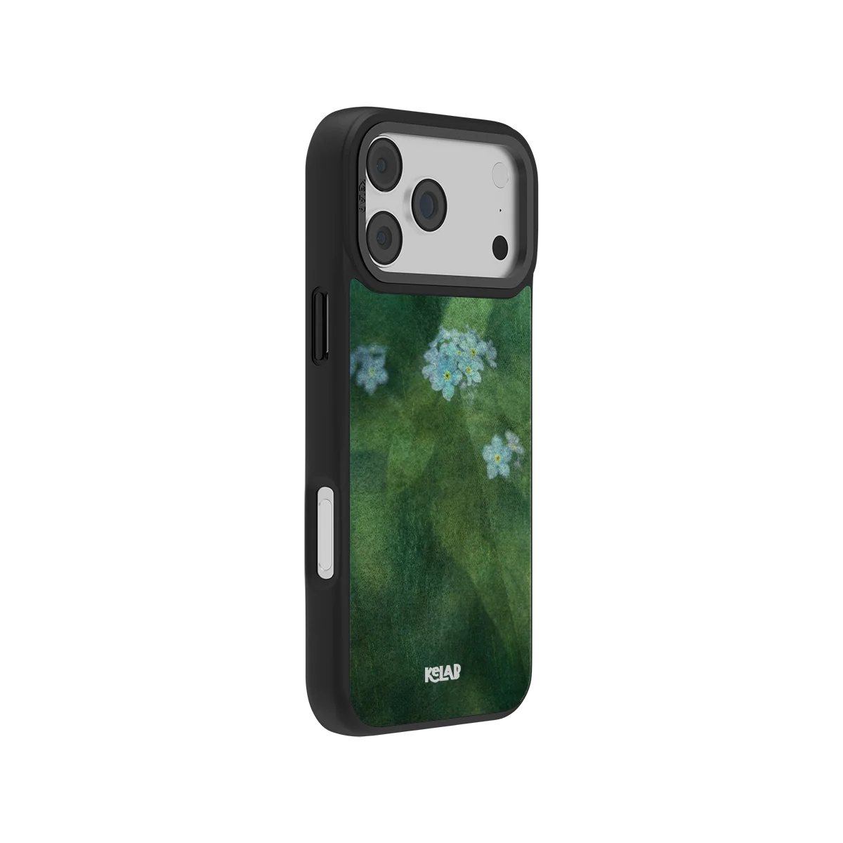 Misty Morning | Deep Green Floral iPhone Case