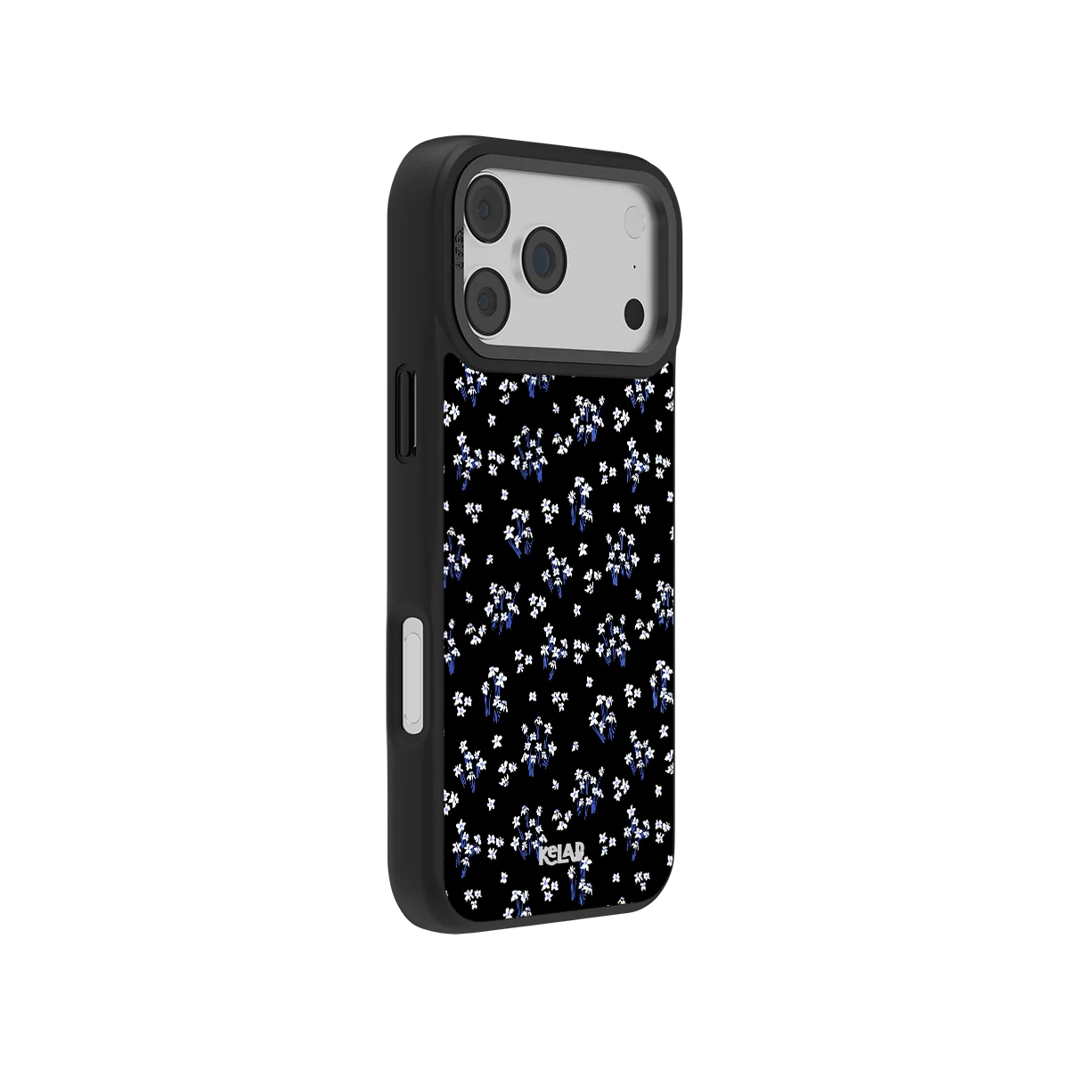 Inkwell Lily | Minimalist Black Floral Phone Case