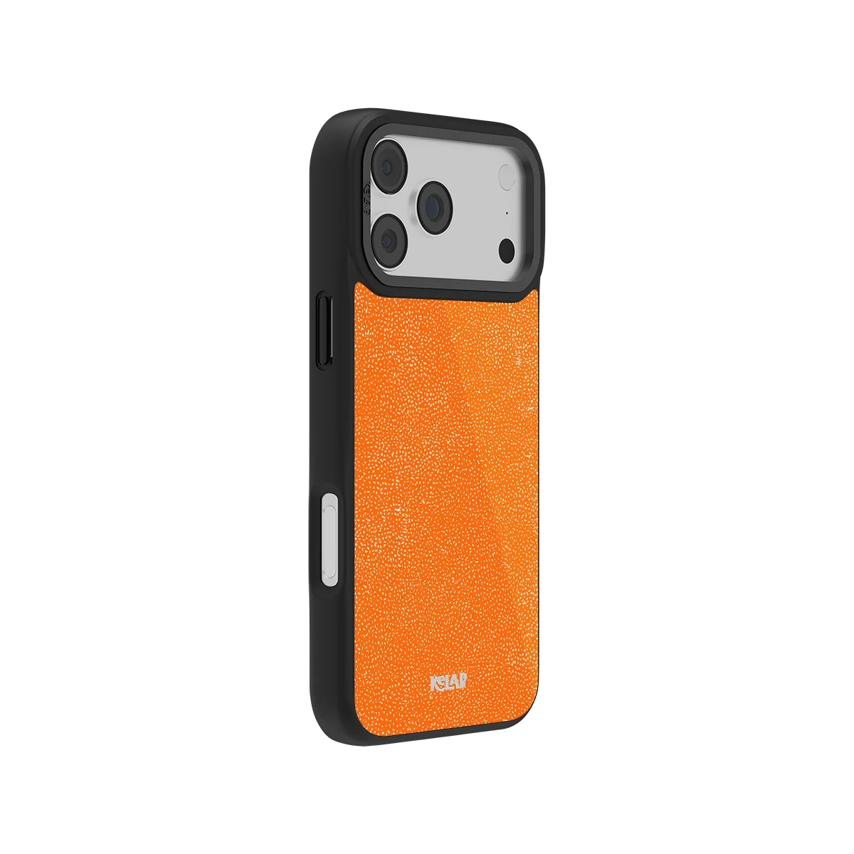 Tangerina | Electric Orange Textured iPhone Case