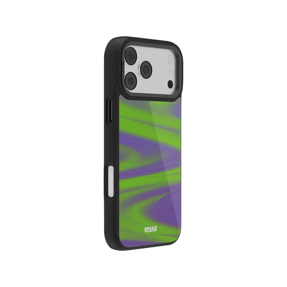 Purple Haze | Y2K Neon Green Phone Case with Futuristic Style
