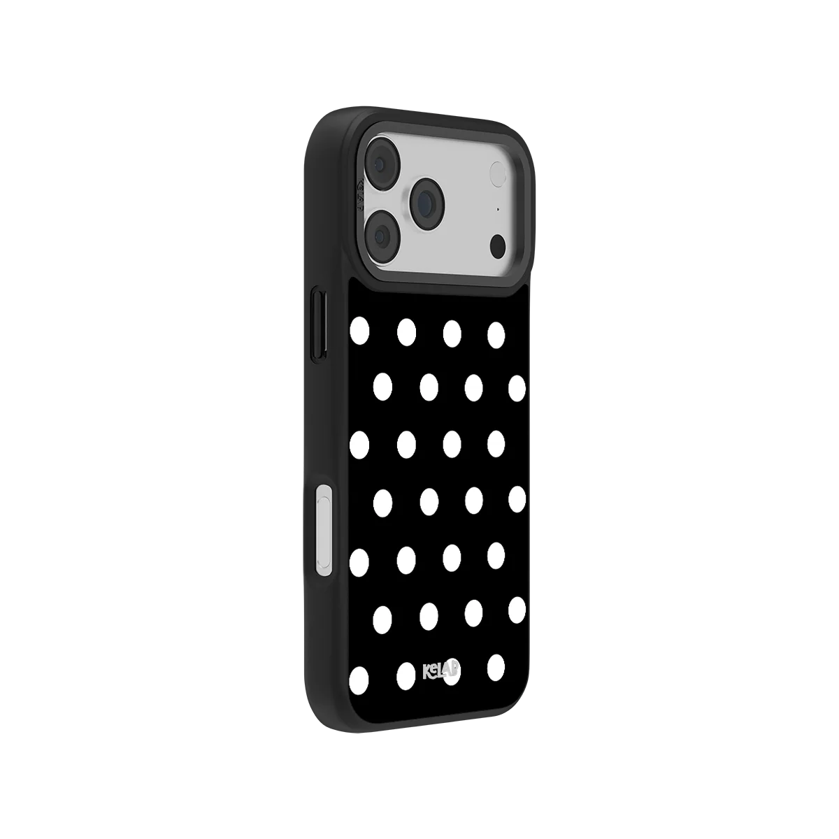 Domino Theory | Black White Polka Dot Phone Case