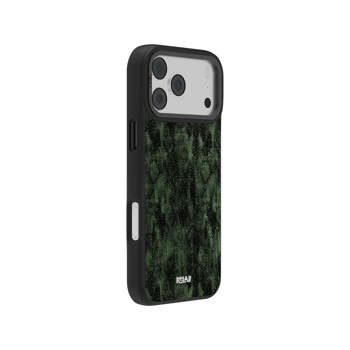 Emerald Python | Olive Green Snake Print iPhone Case