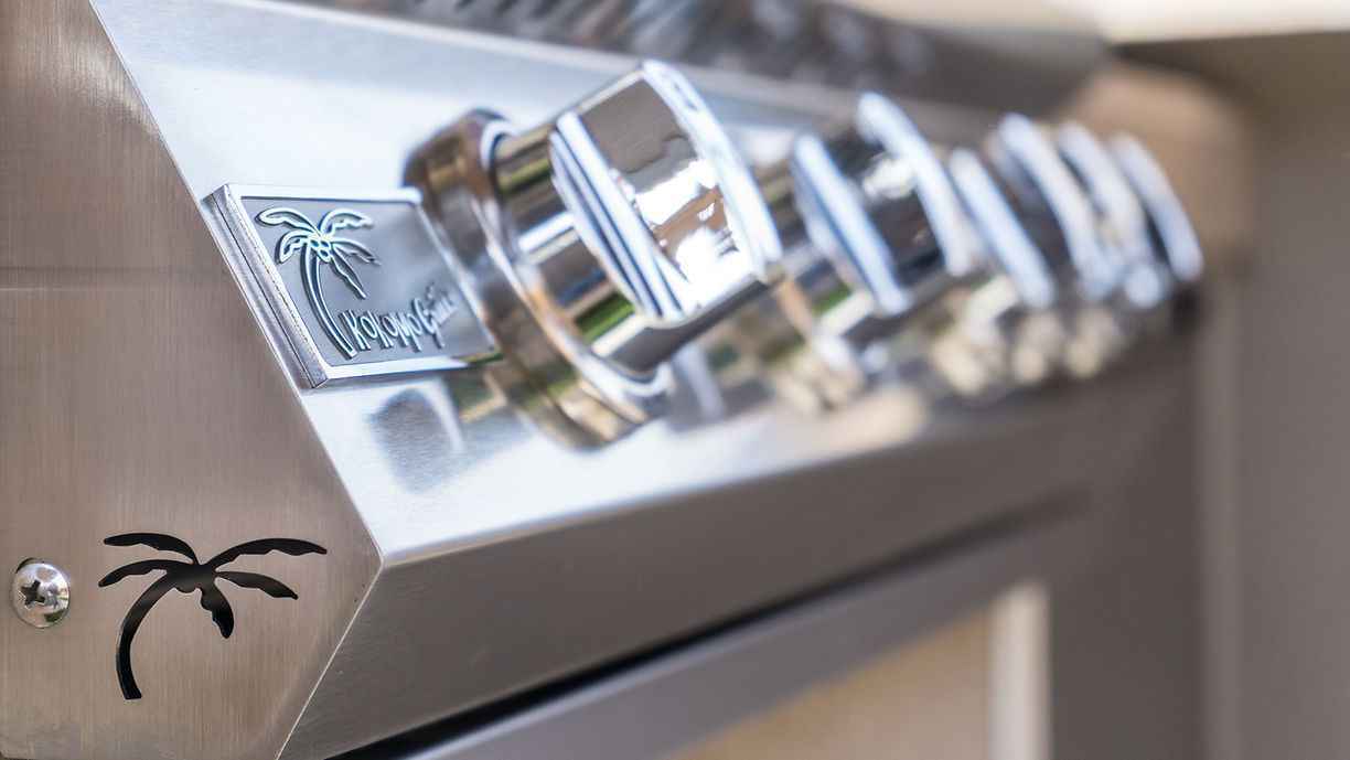 KoKoMo 32” Built-In Gas Grill with 4 Burners, Laser-Cut Grates & Back Burner