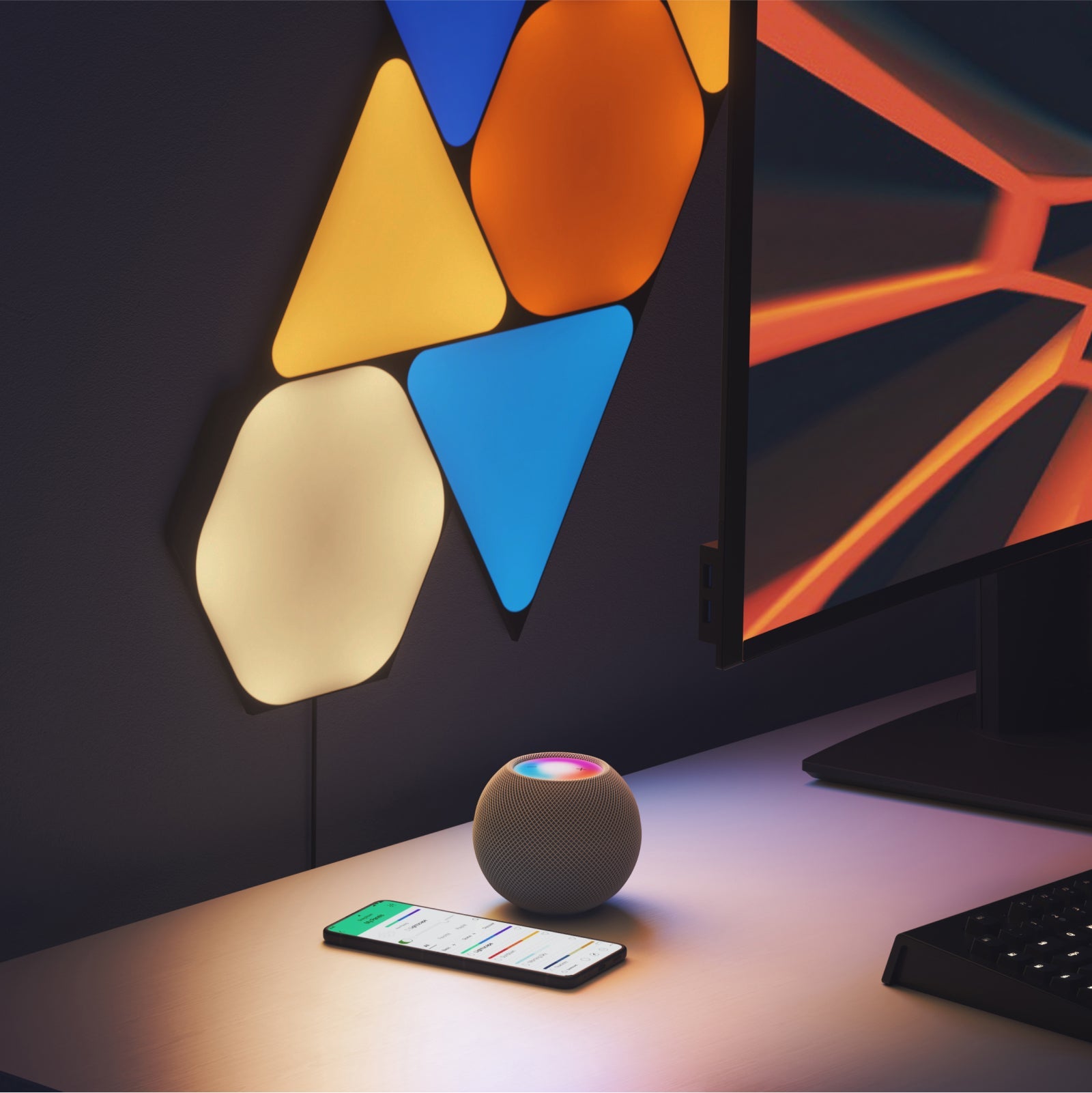 Shapes Limited Edition Ultra Black Hexagons Smarter Kit (12 panels)