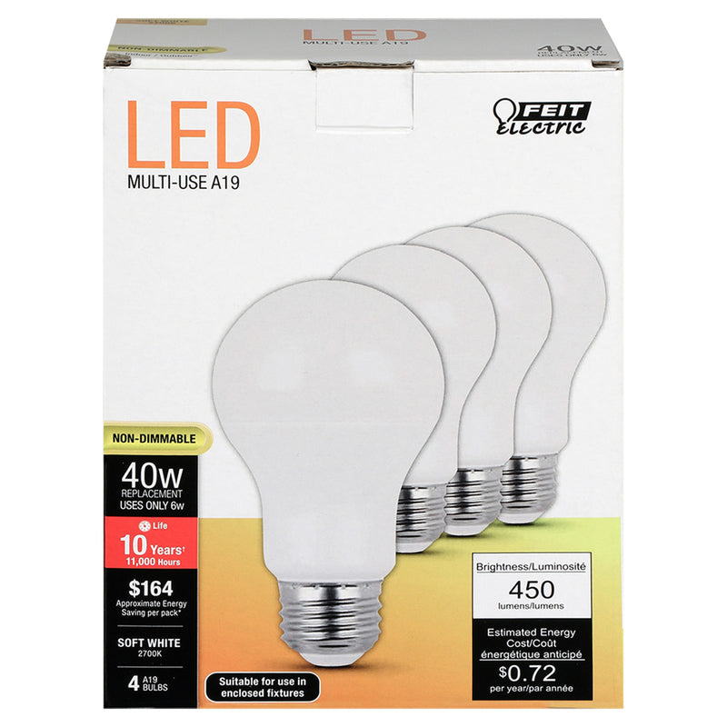 LED NODIM A19 27K40W (Pack of 1)