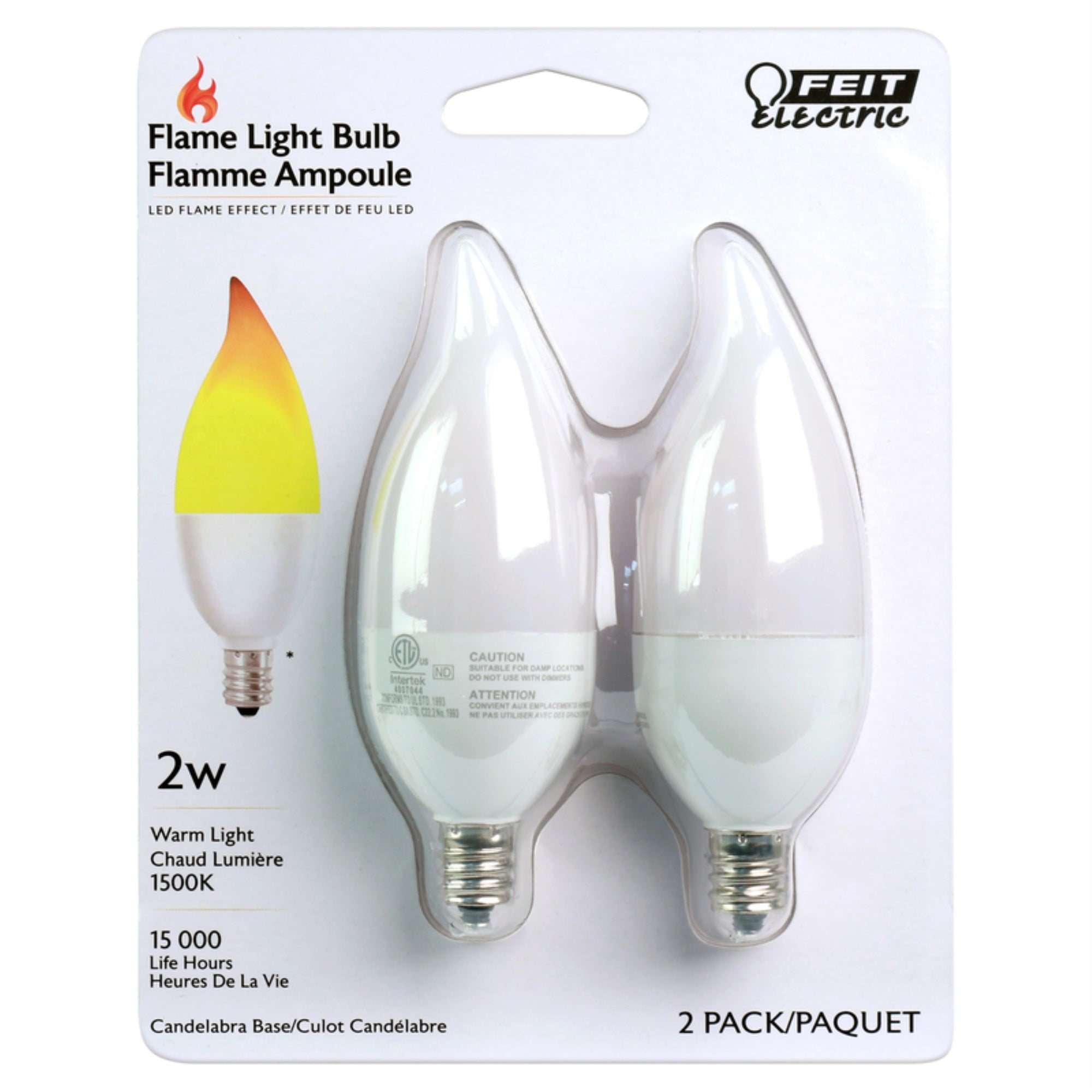 LED FLAME EFFCT 2W (Pack of 1)