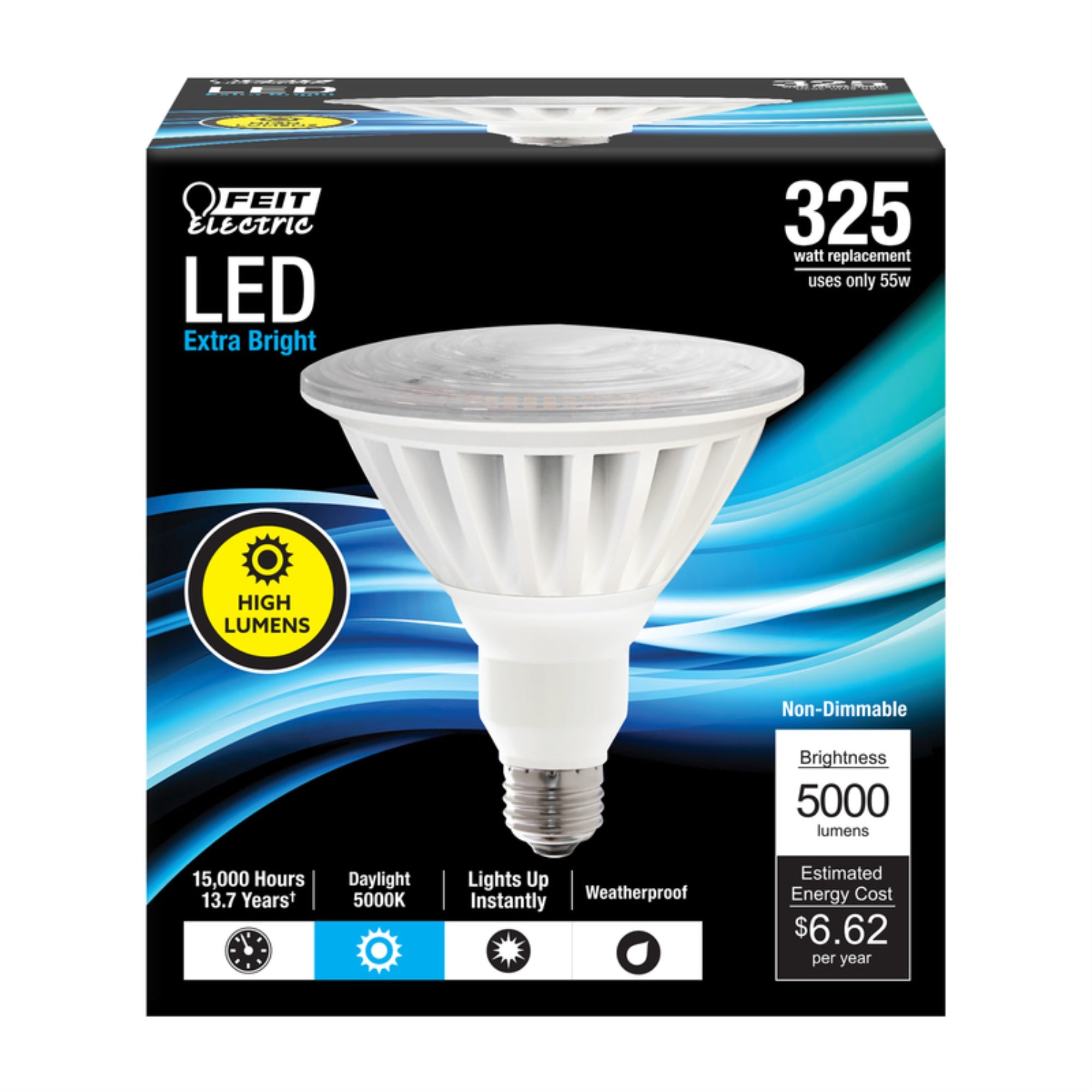 325W LED PAR38 5000K (Pack of 1)