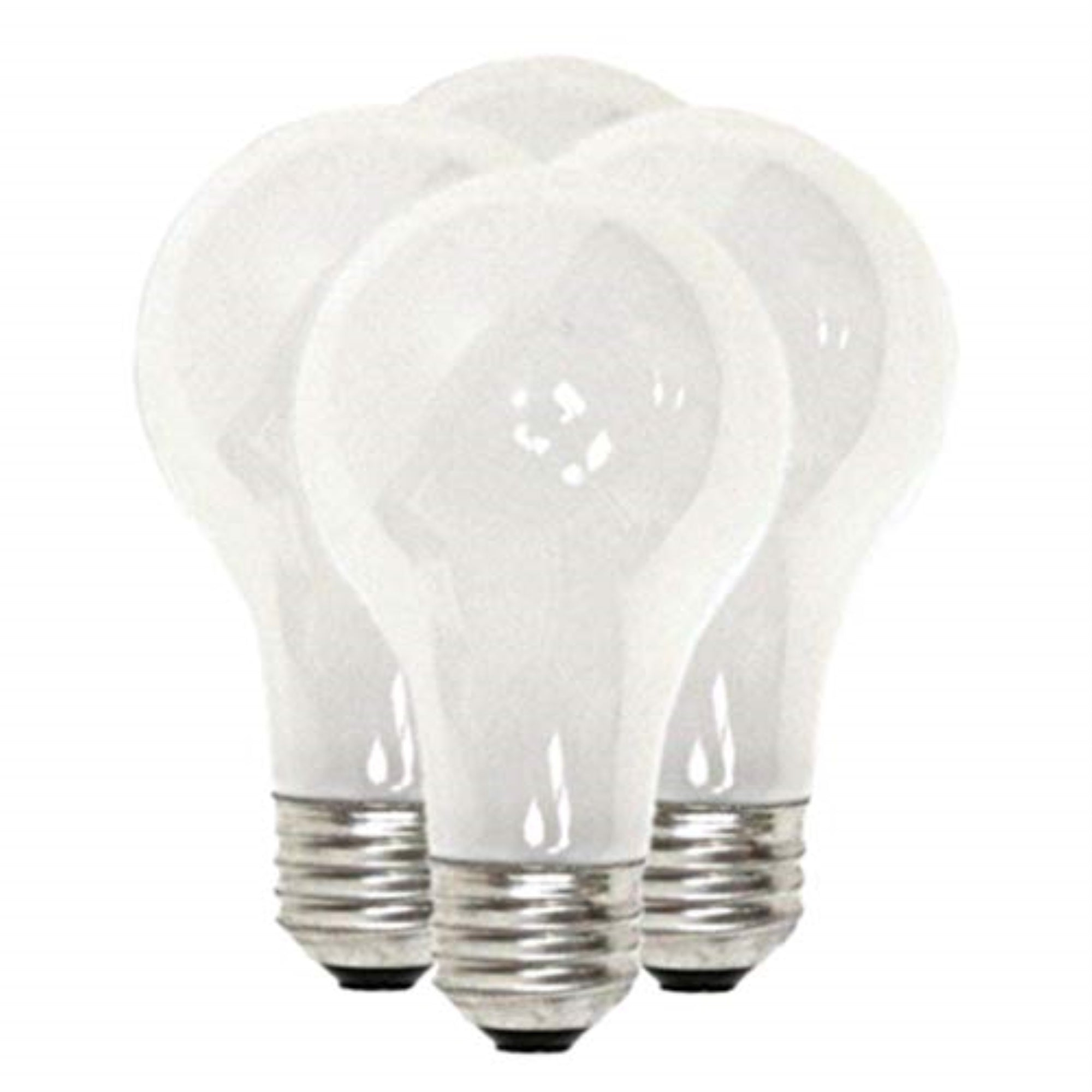 SYLVANIA A19 LED Bulb, 6.9W, Pack of 4, Plastic, Model 40672, One Size