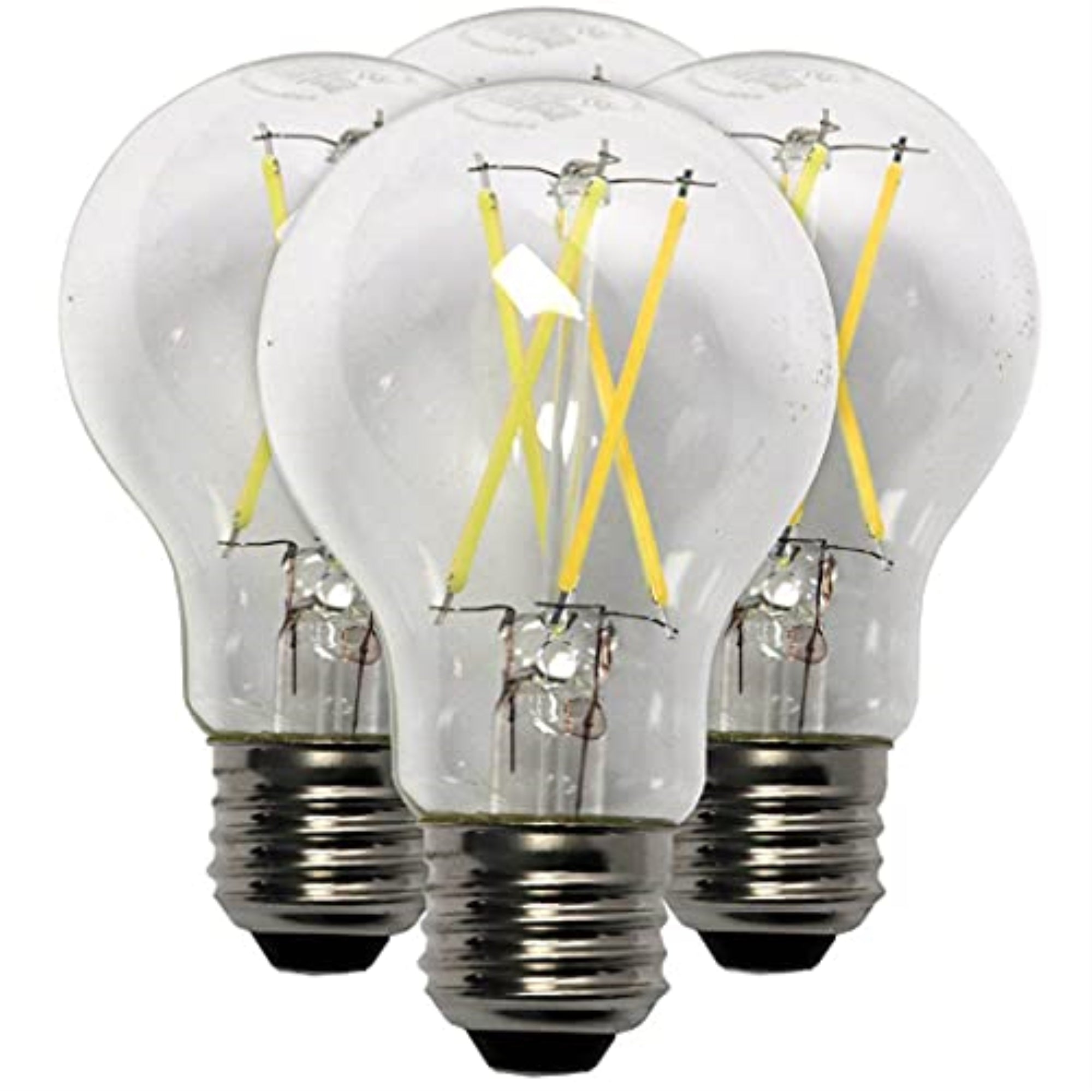 SYLVANIA LED Antique Filament Light Bulb, Clear, One Size, 8W, Dimmable, 16 Pack