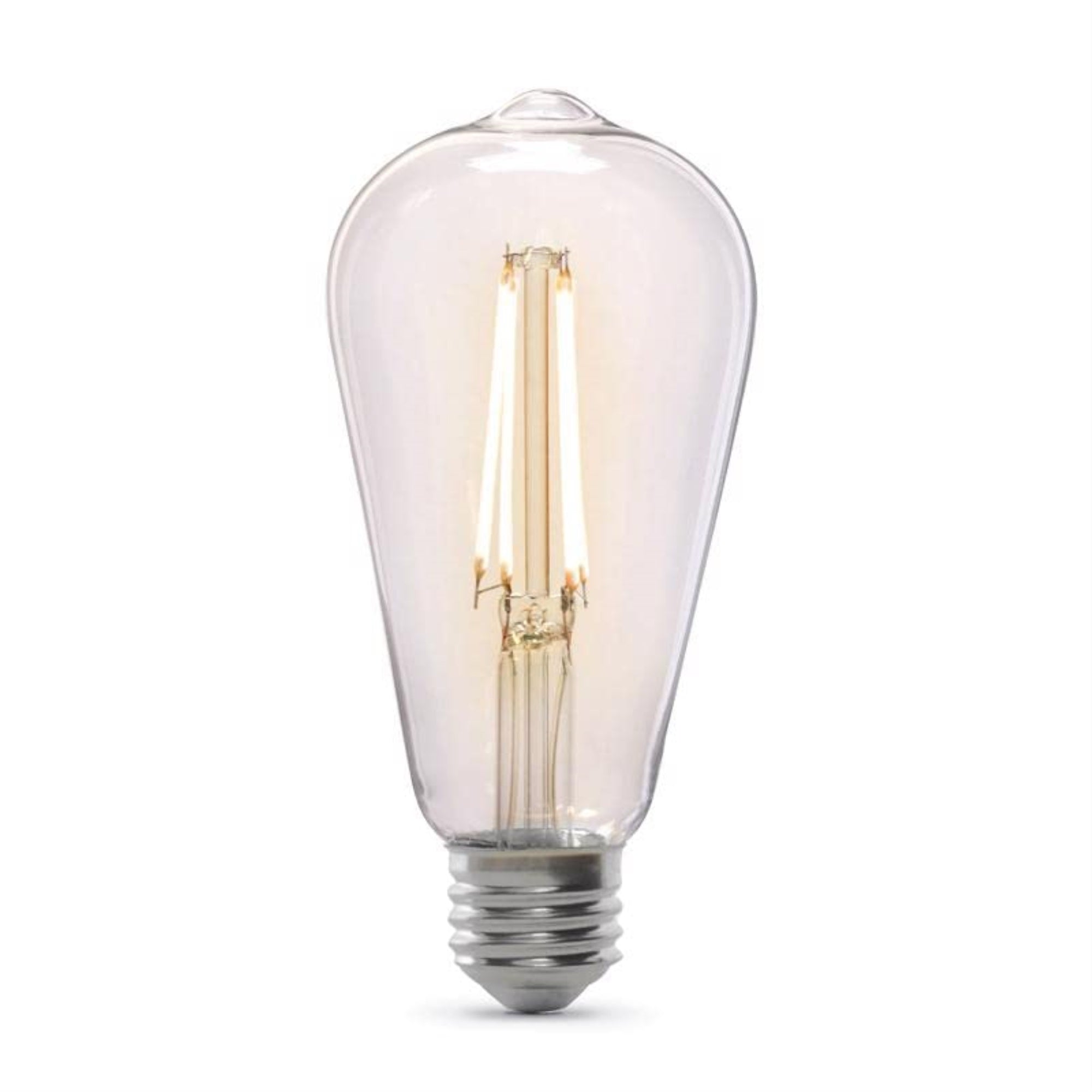 Feit Electric ST19 LED Dusk to Dawn Bulb, Daylight, 60W Equivalence, Model 3011412, One Size