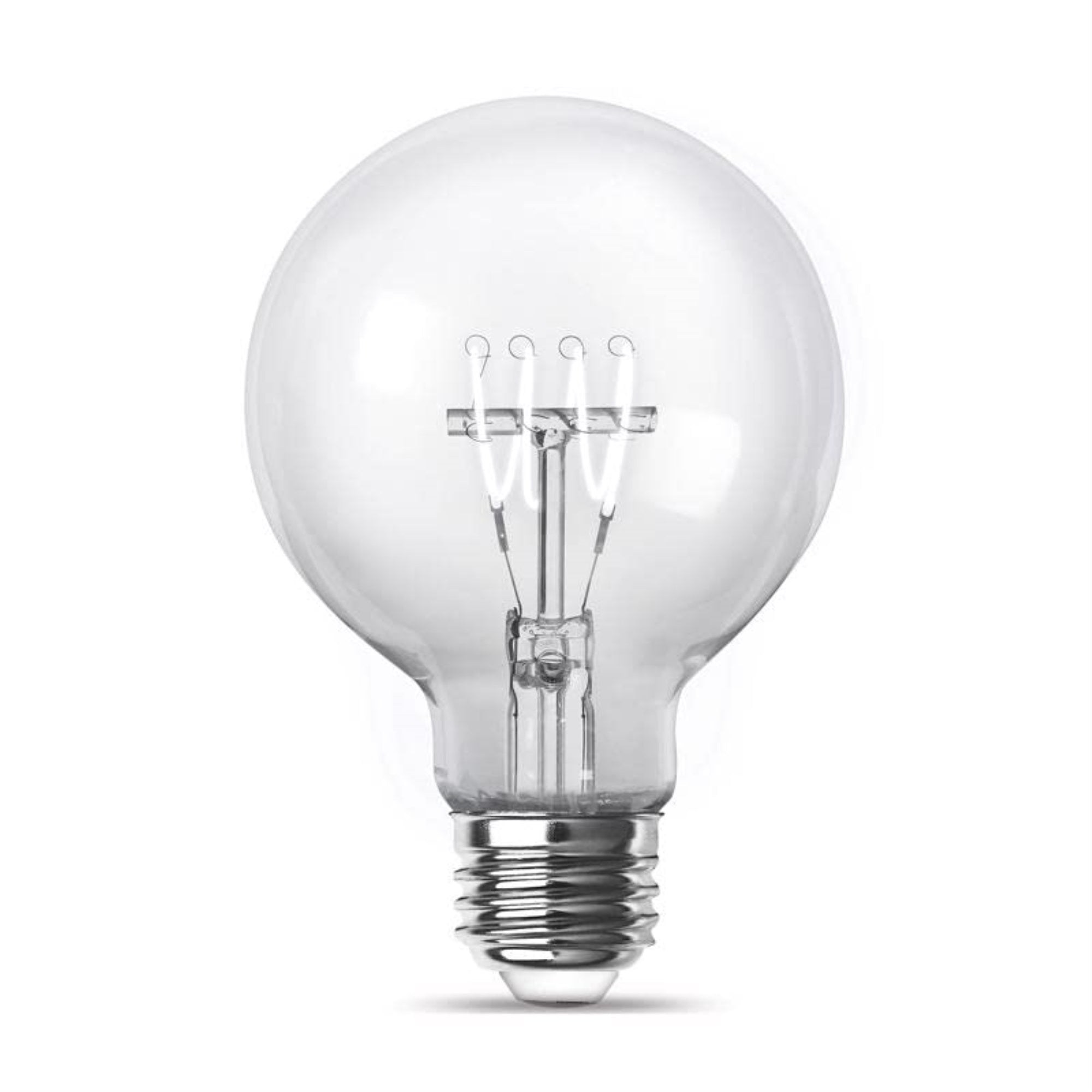 Feit Electric G25 LED Bulb, Daylight, 40W Equivalent, One Size, Plastic