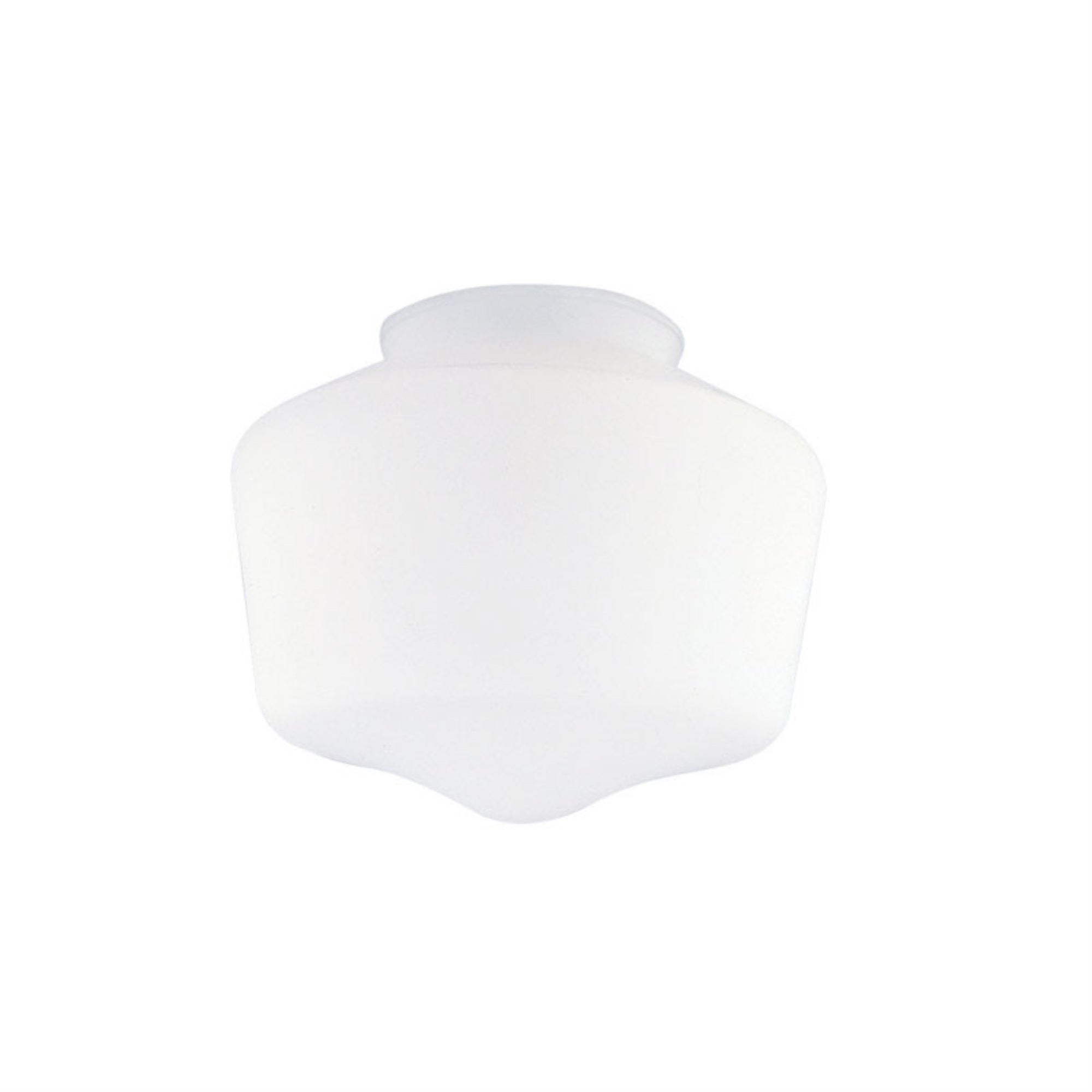 Westinghouse 81592 White Glass Shade 4.625&quot; L X 5.75&quot; W, Durable Plastic, One Size