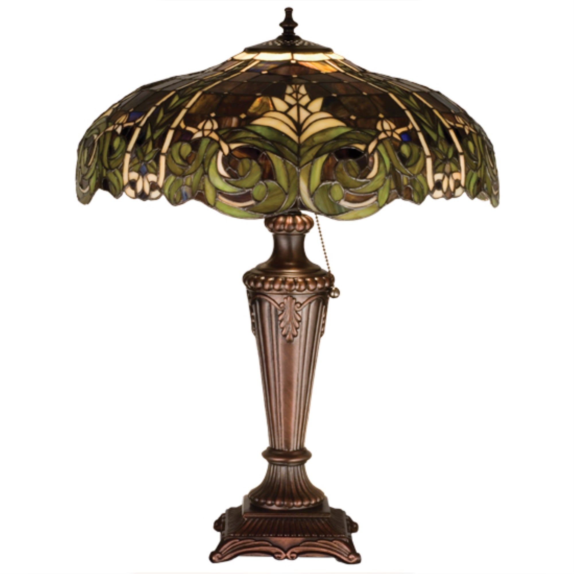 24 inchH Bavarian Table Lamp