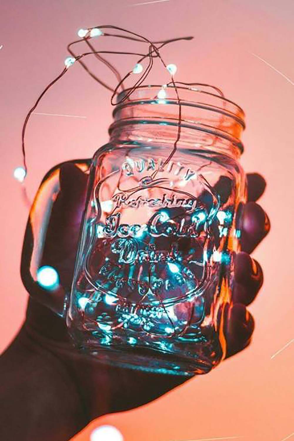 30 LED Silver Copper Fairy Lights - Battery Operated