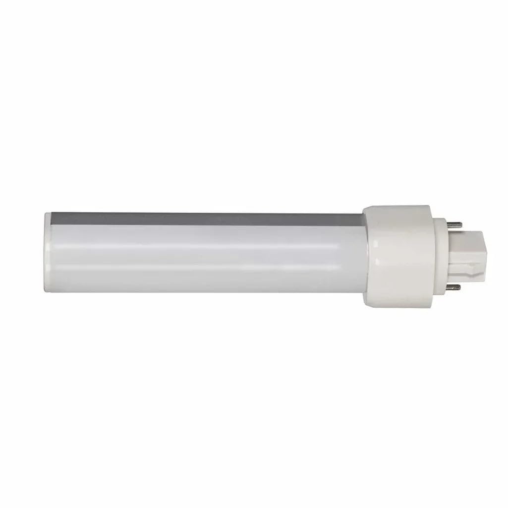 Satco 9 Watt LED PL Light Bulb - 2-Pin - 4000K Cool White - 1100 Lumen - G24d Base - Type B Ballast Bypass Dimmable (10 Pack)
